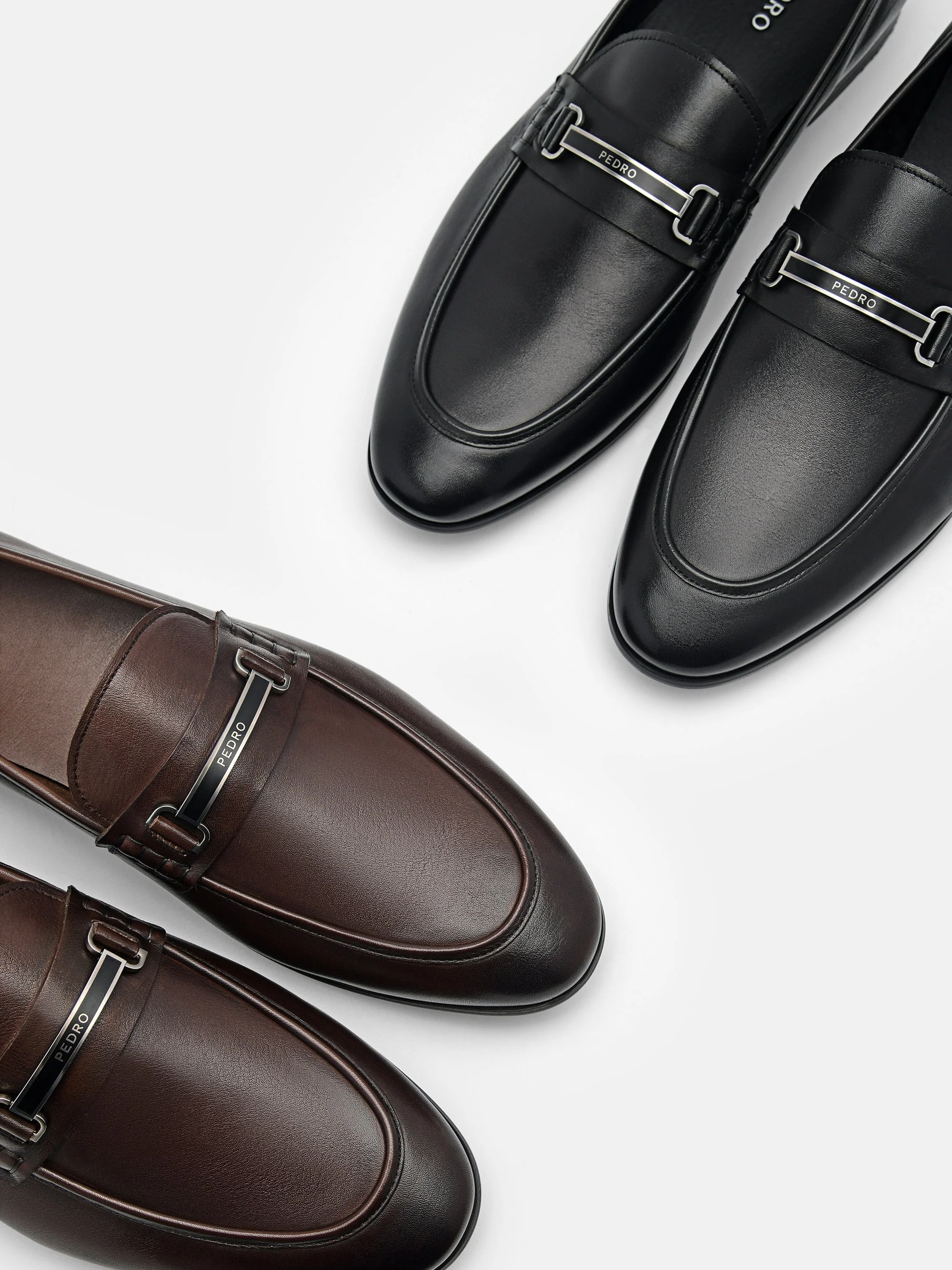 Steven Leather Loafers - Image 12