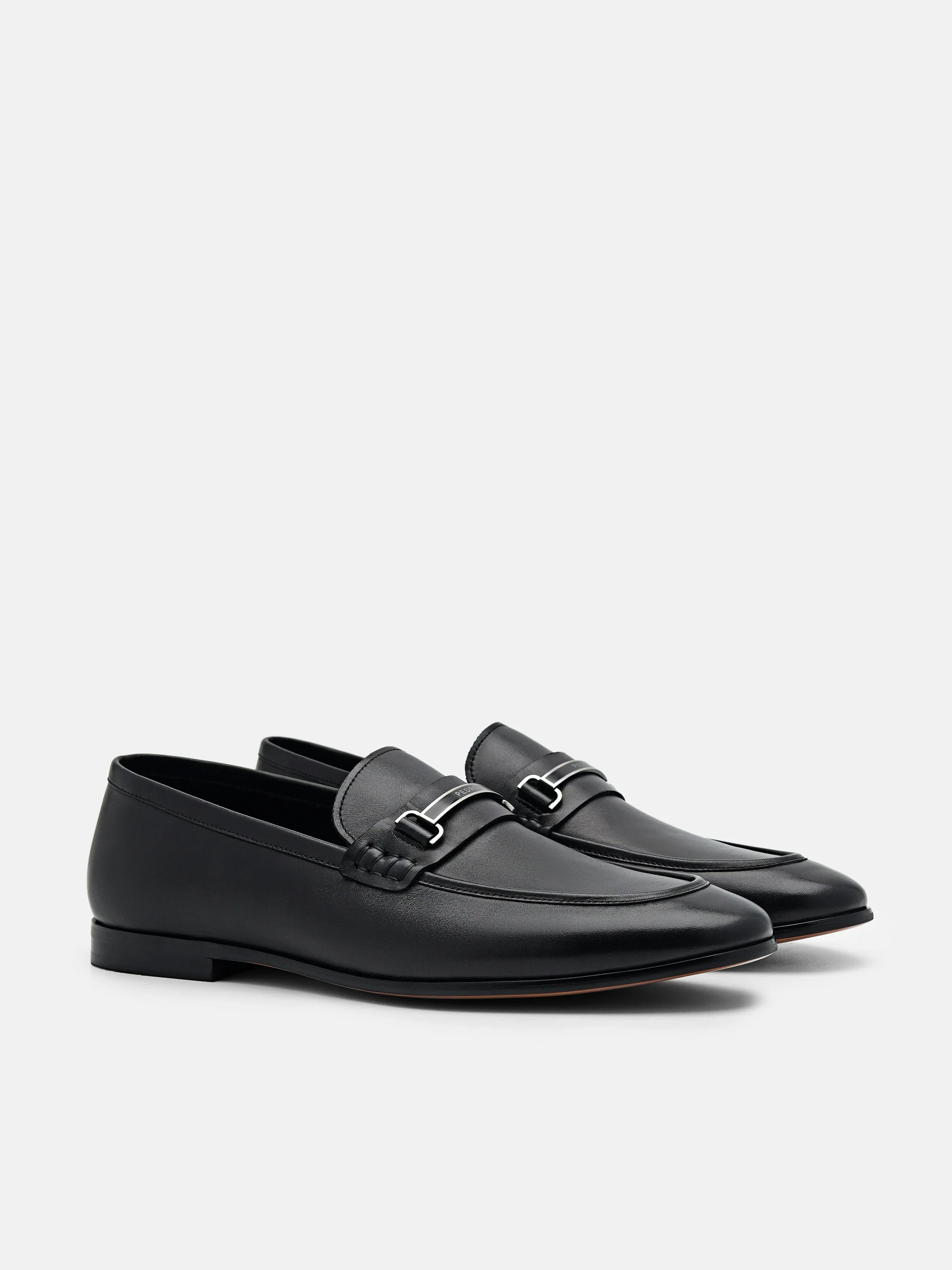 Steven Leather Loafers - Image 8