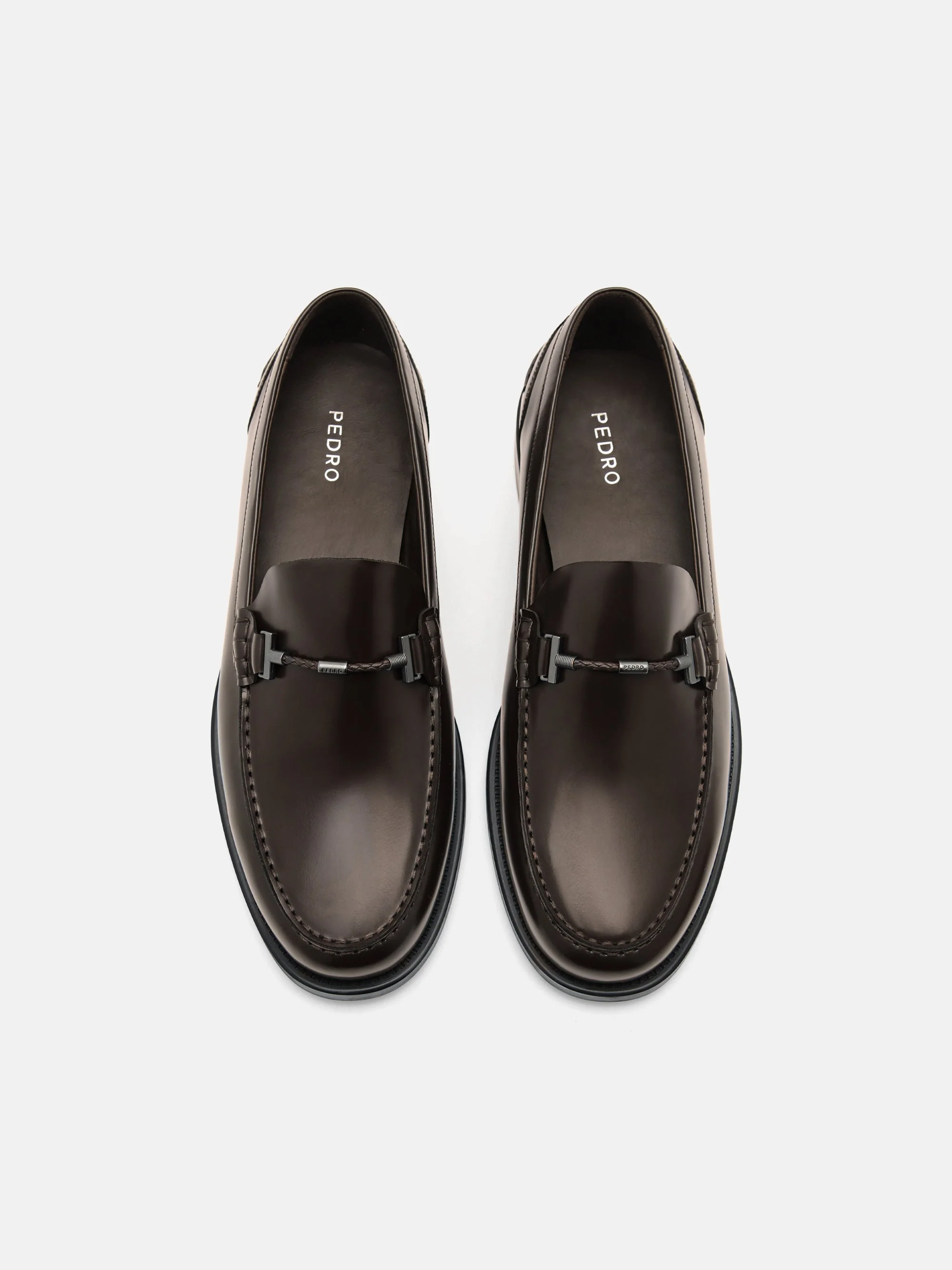 Leather Horsebit Loafers - Image 3