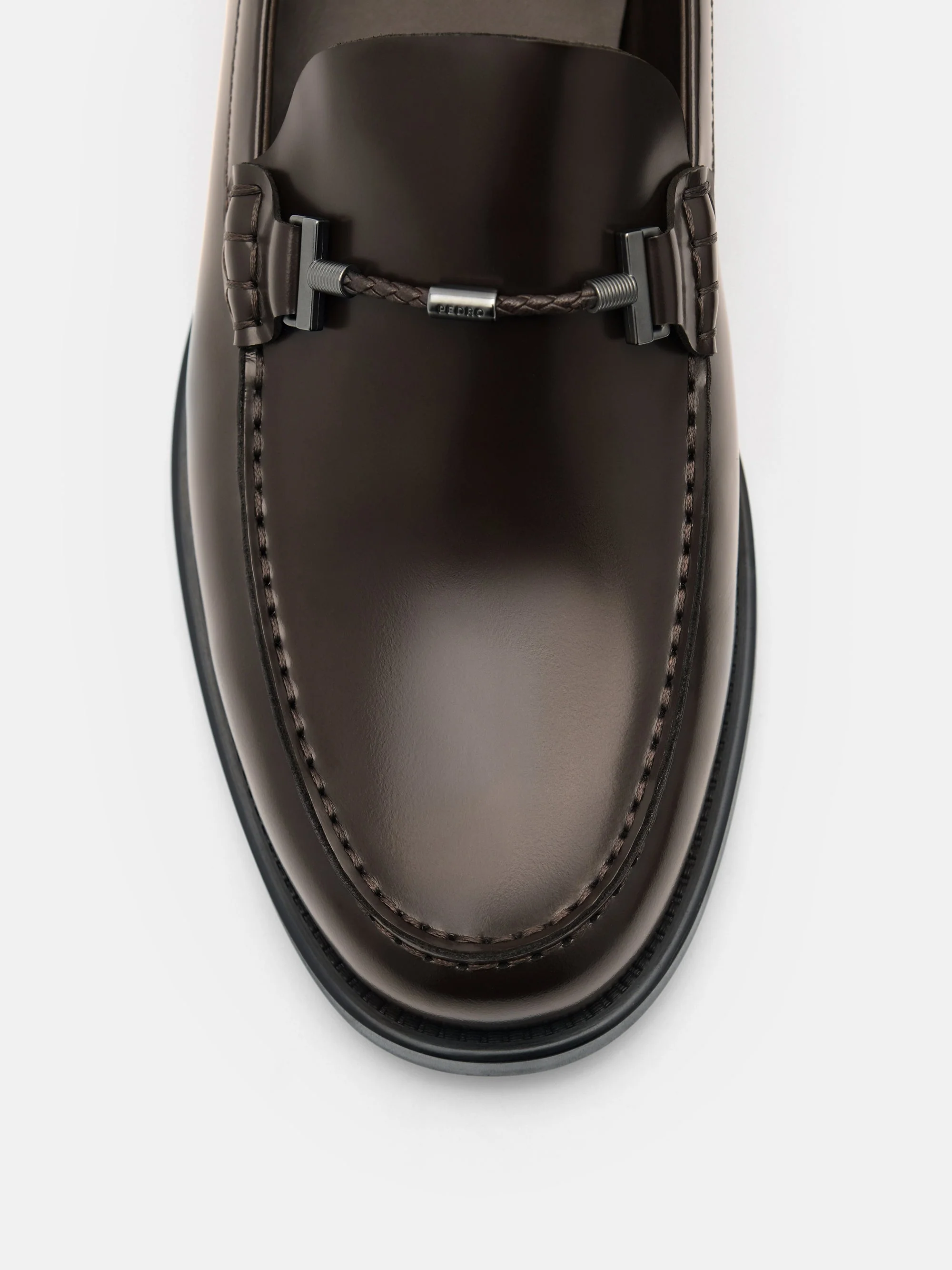 Leather Horsebit Loafers - Image 5