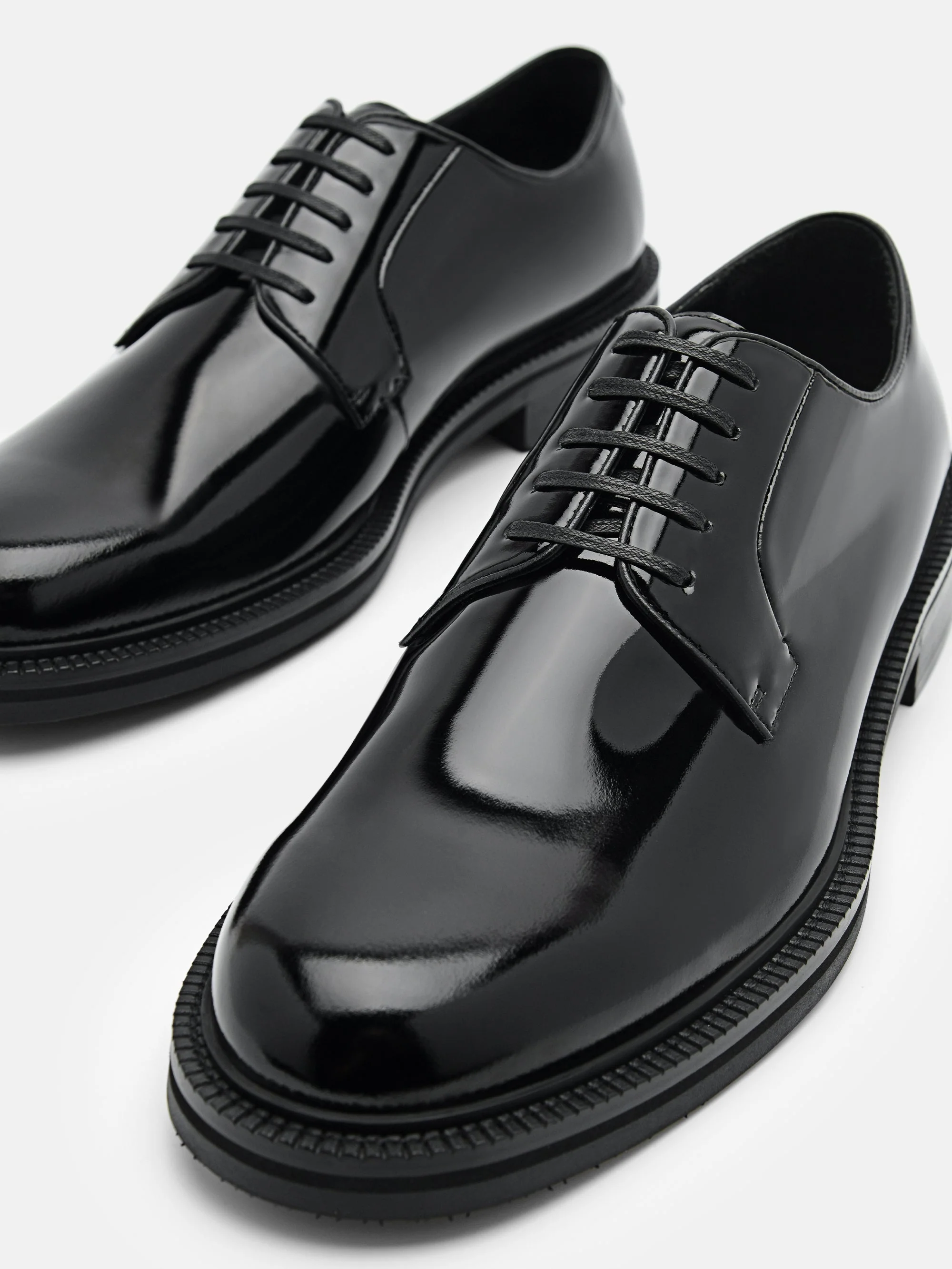 Leather Derby Shoes - Image 11