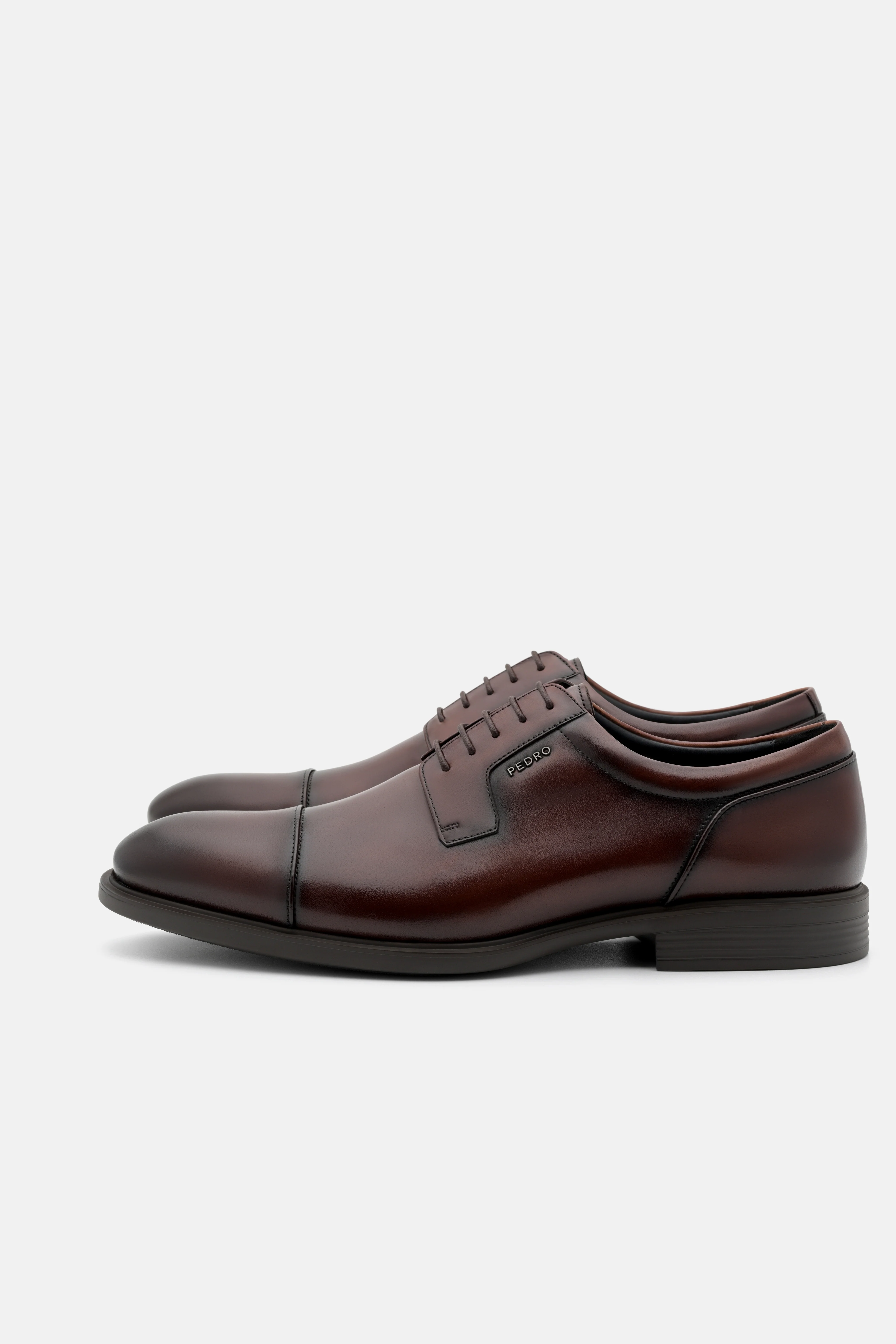 Altitude Lightweight Leather Derby Shoes - Image 5