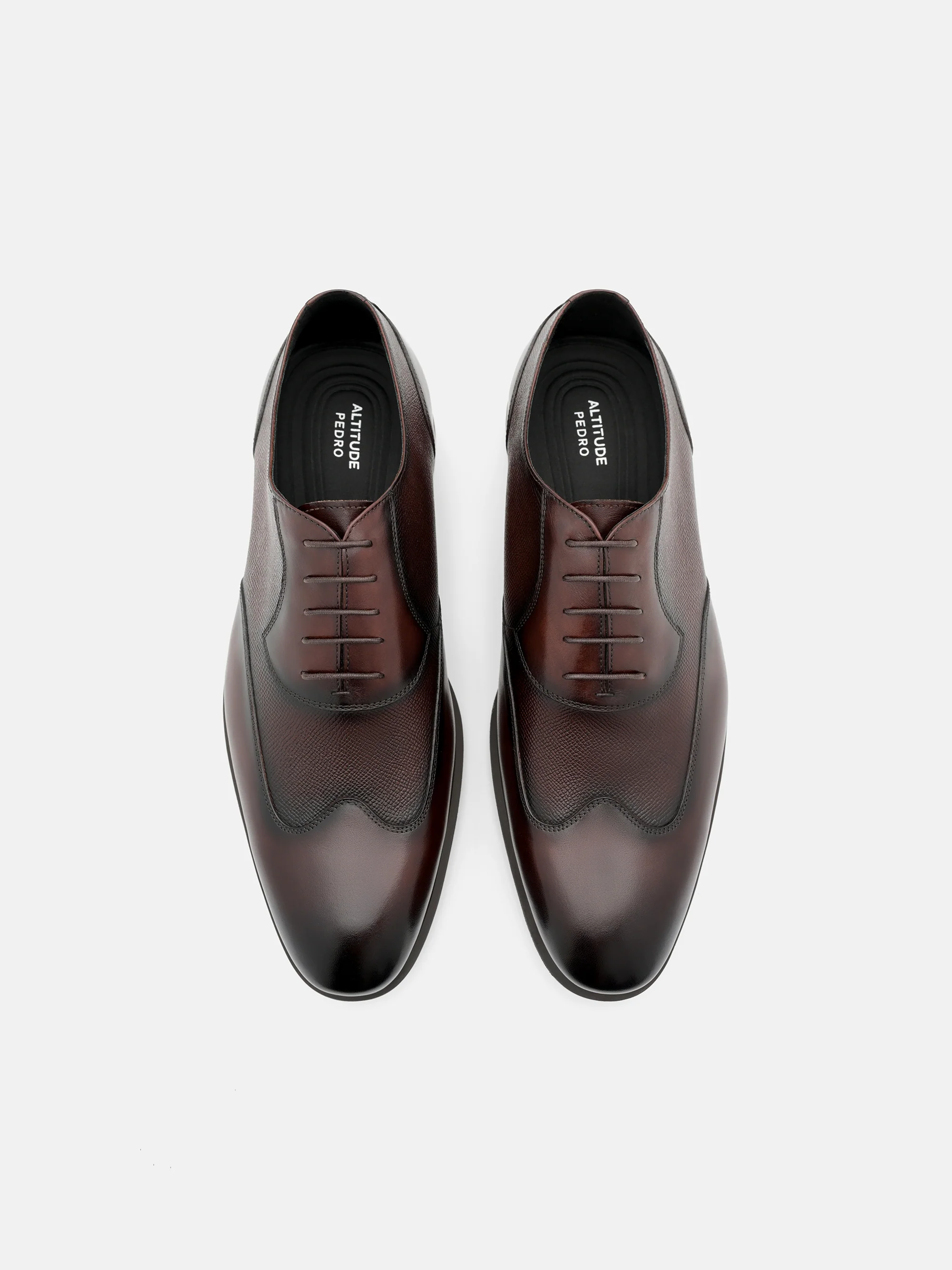 Altitude Lightweight Leather Oxford Shoes - Image 3