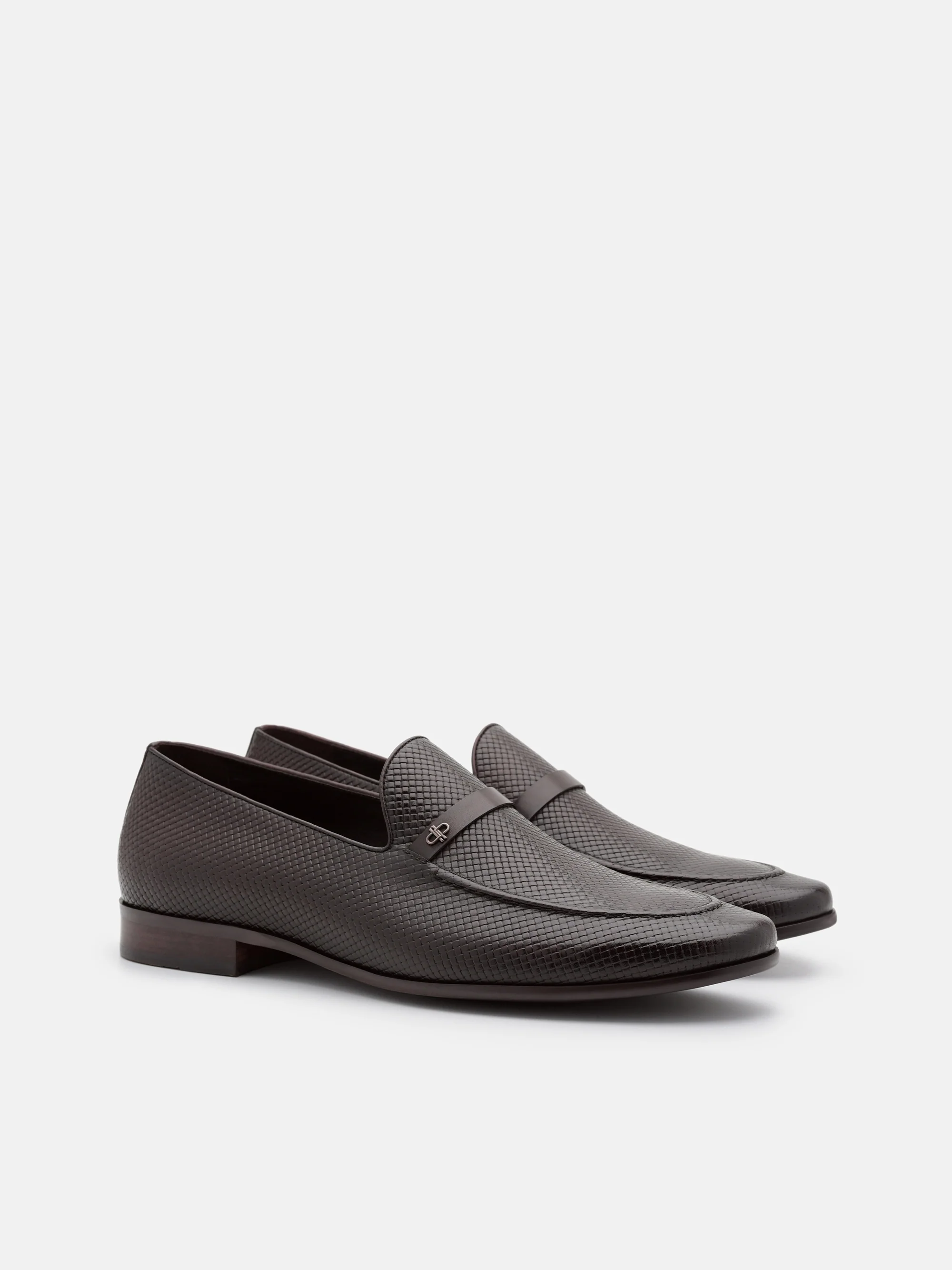 Woven Leather Loafers - Image 2
