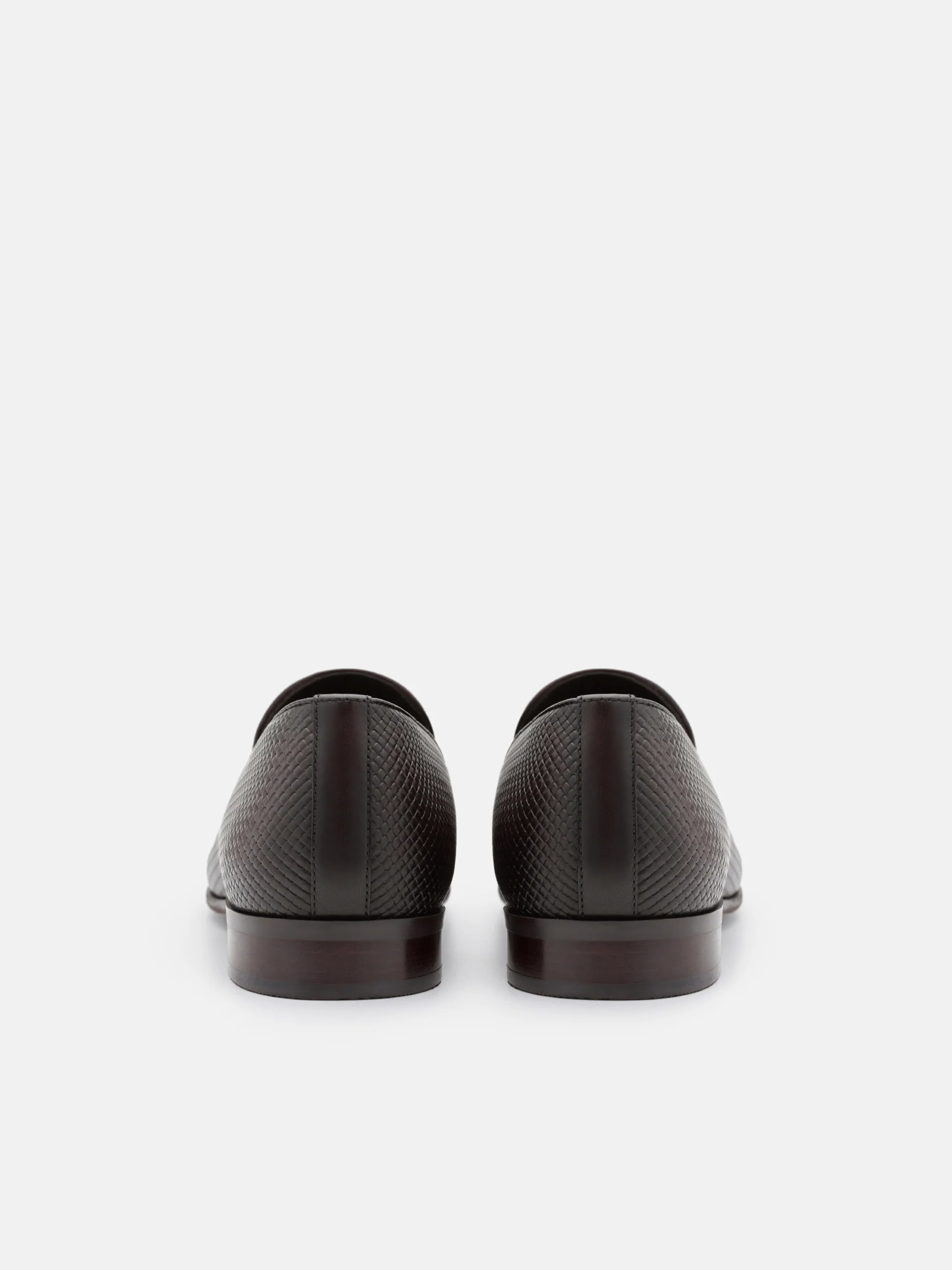 Woven Leather Loafers - Image 4