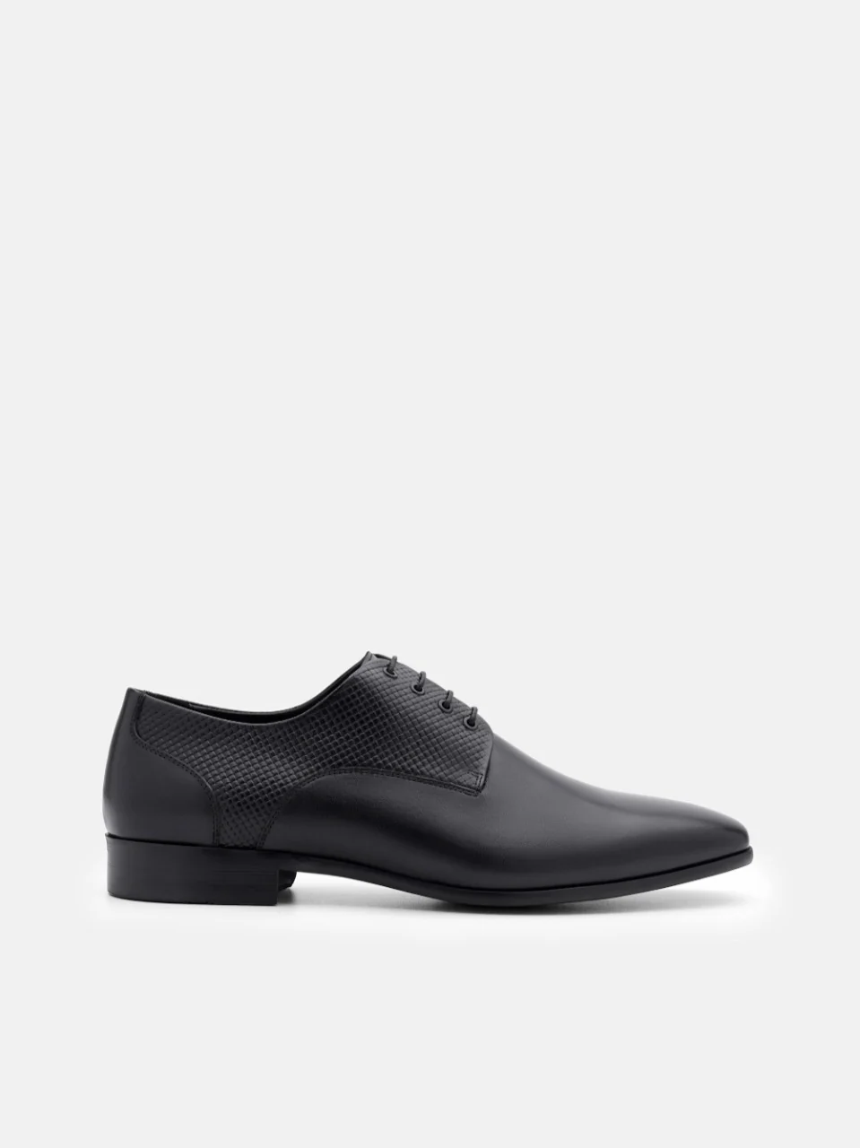 Woven Leather Derby Shoes