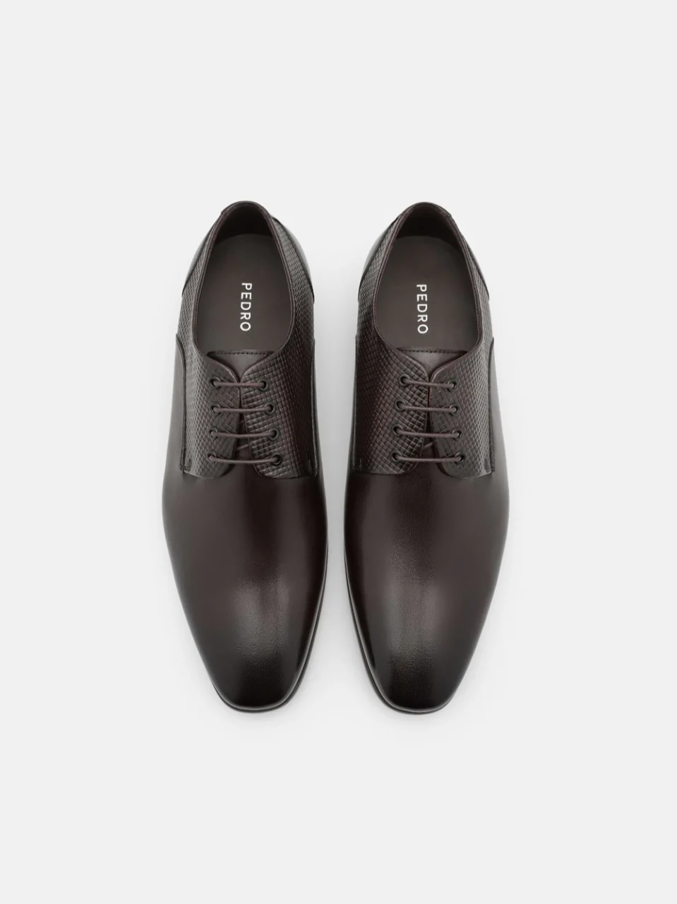 Woven Leather Derby Shoes - Image 7