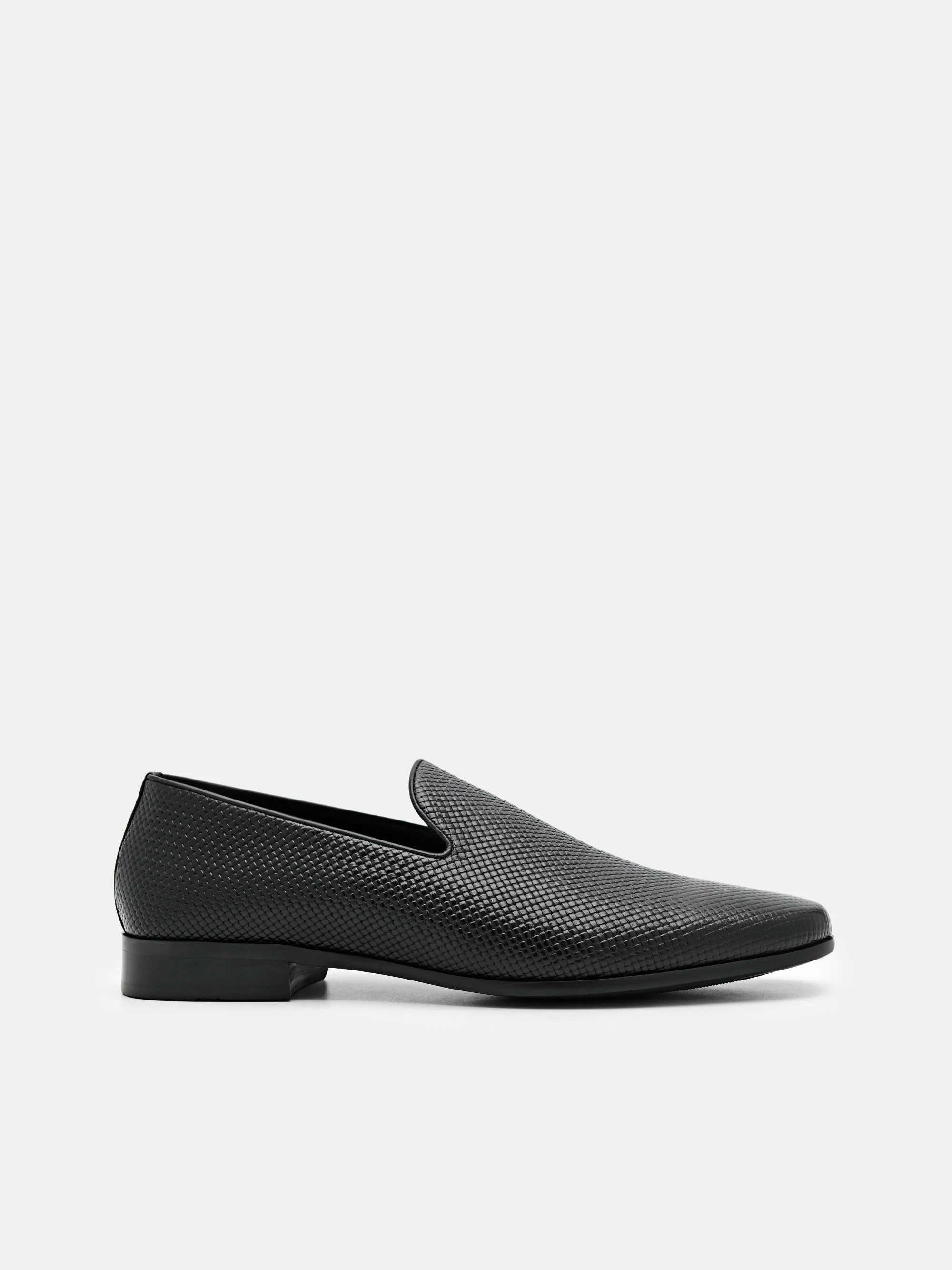 Woven Raffia Loafers