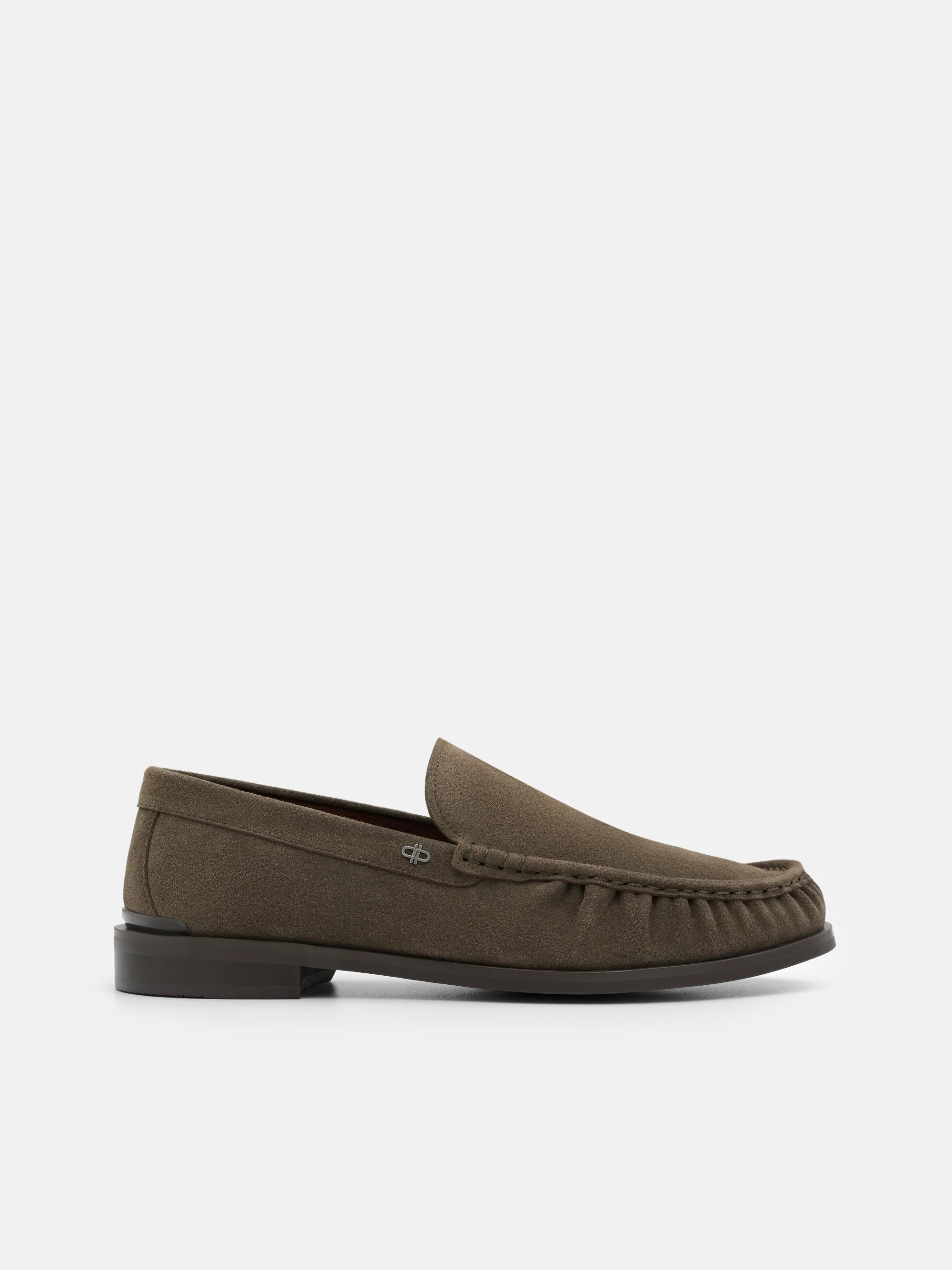 Leather Moccasin Loafers
