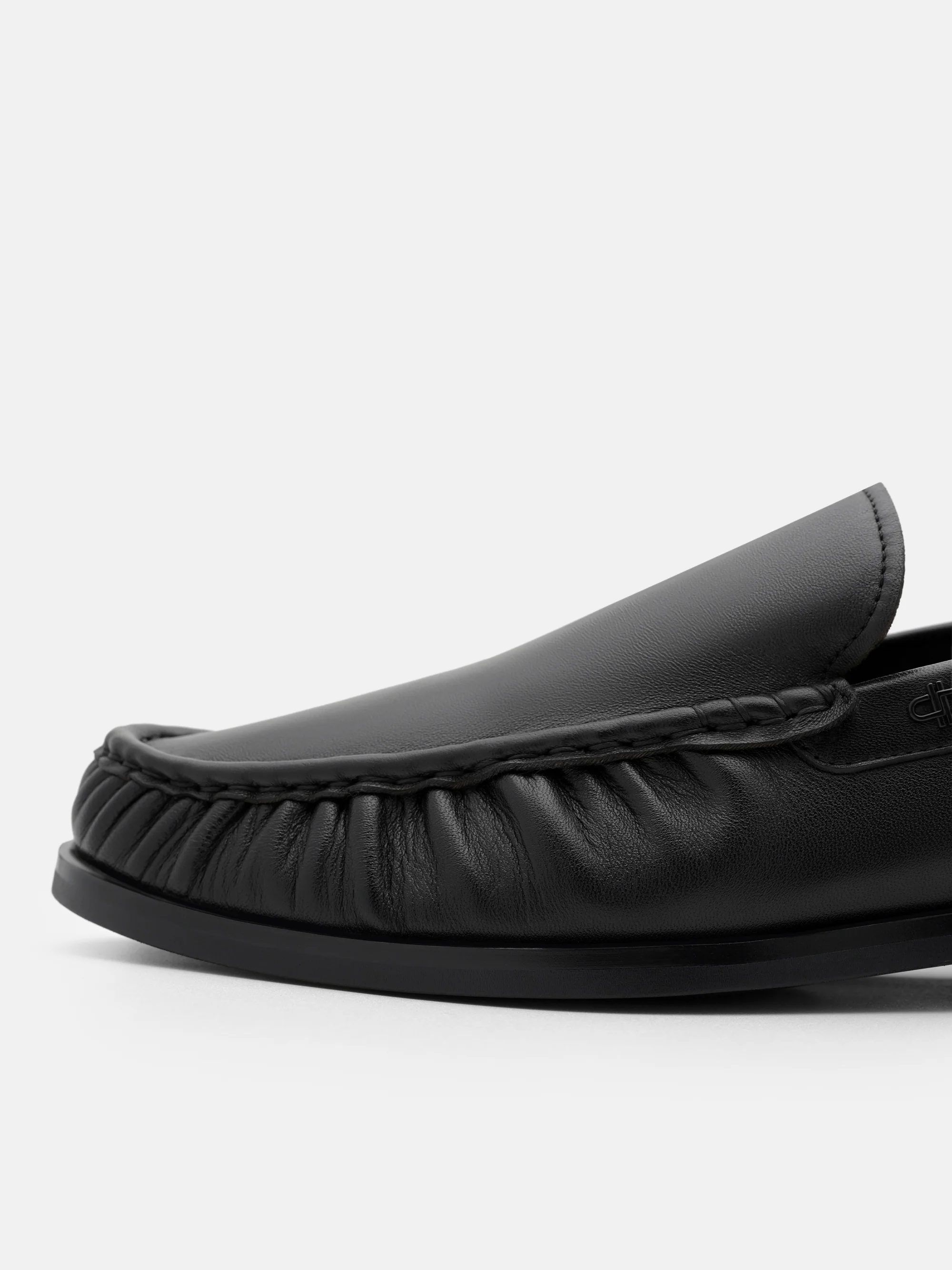 Leather Moccasin Loafers - Image 10