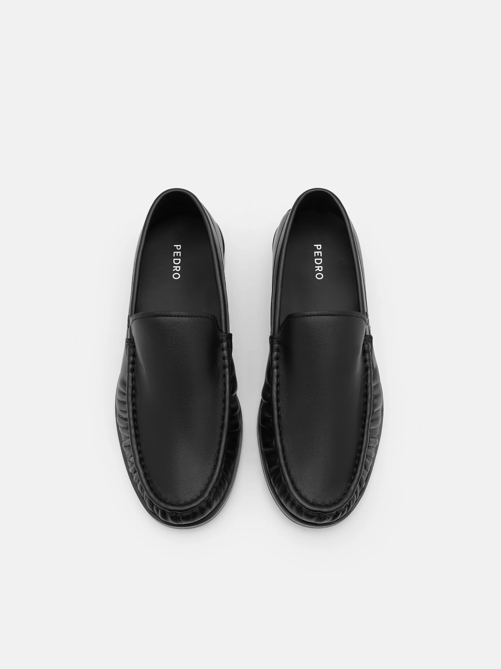 Leather Moccasin Loafers - Image 8