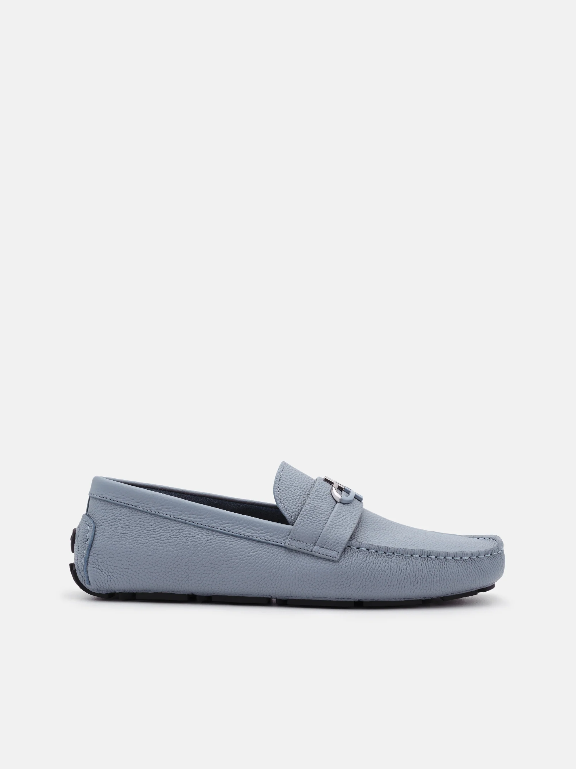 Embossed Leather Driving Shoes