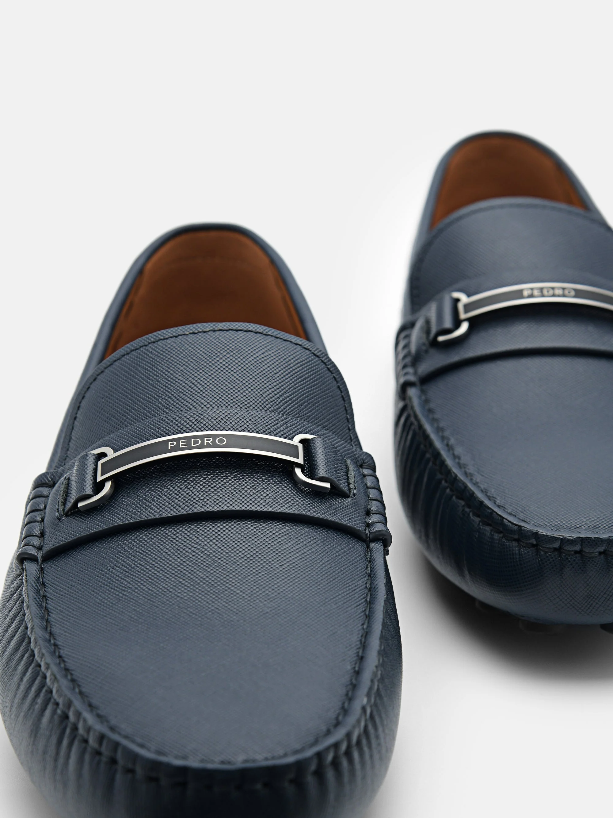 Steven Leather Horsebit Driving Shoes - Image 10