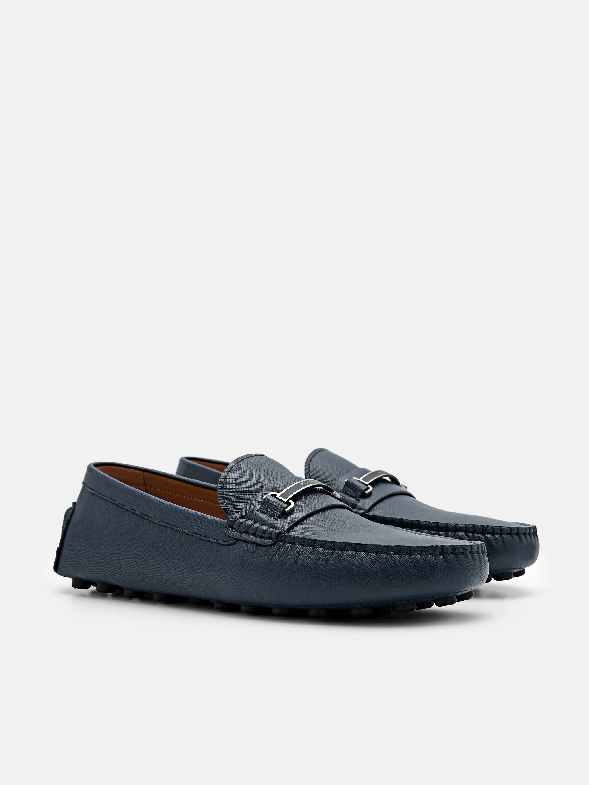 Steven Leather Horsebit Driving Shoes - Image 7