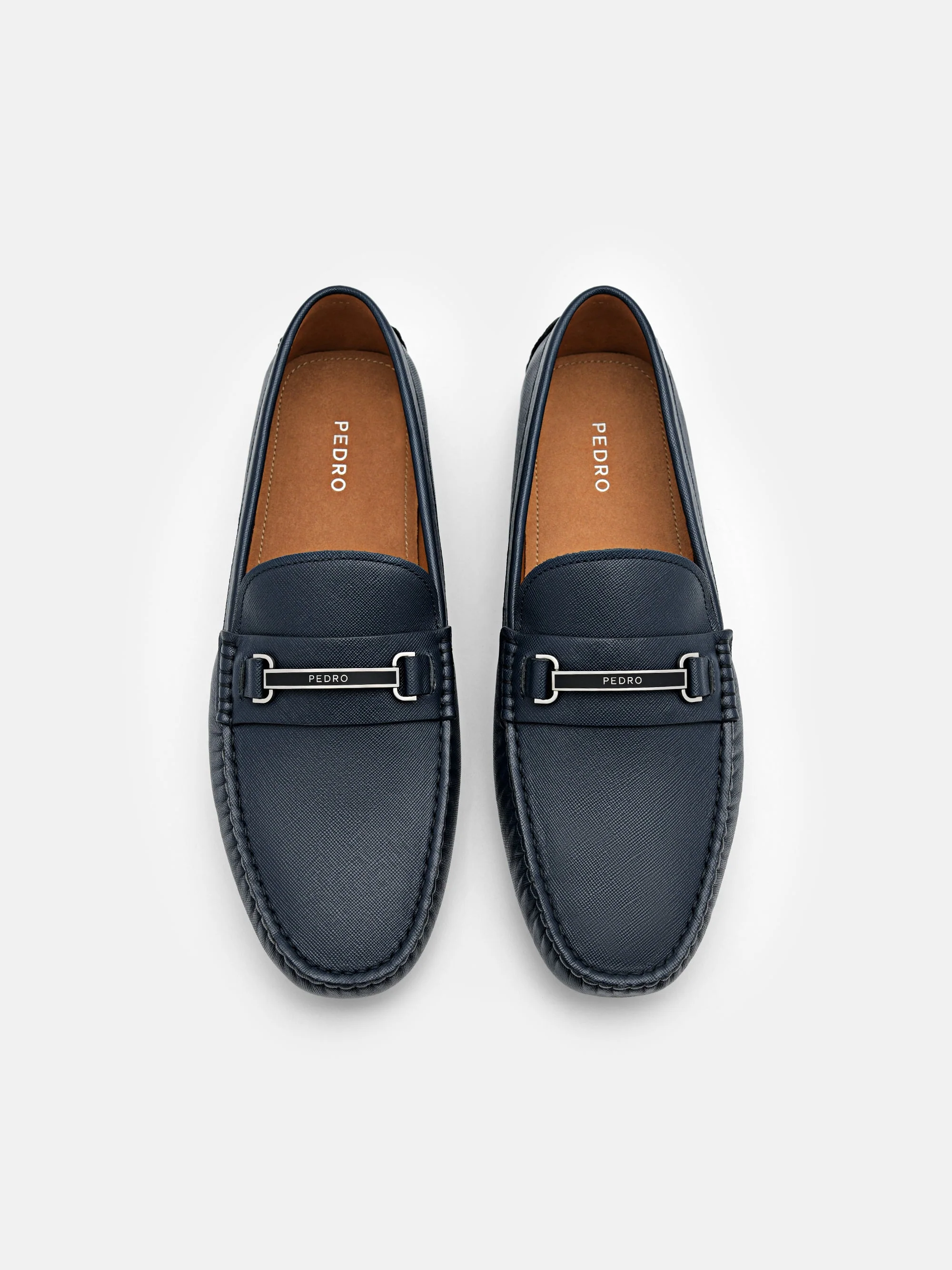 Steven Leather Horsebit Driving Shoes - Image 9
