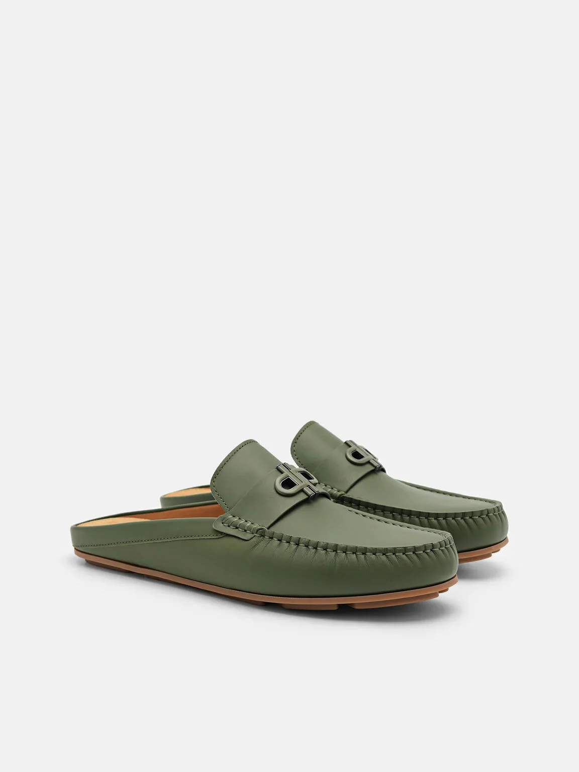 PEDRO Icon Leather Mules - Image 12