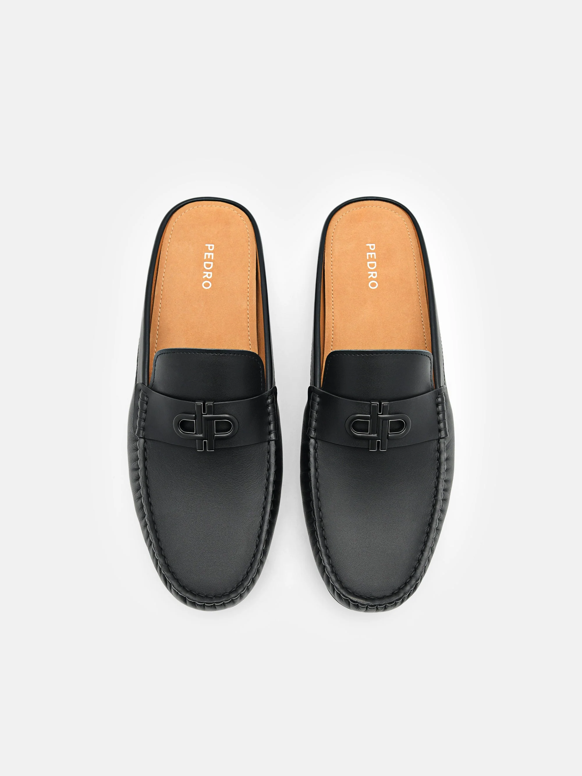 PEDRO Icon Leather Mules - Image 4