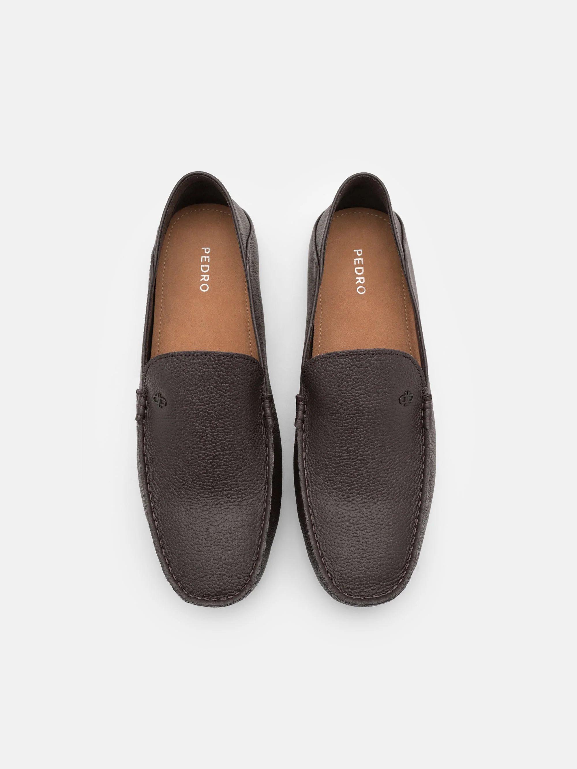 Leather Icon Driving Shoes - Image 3