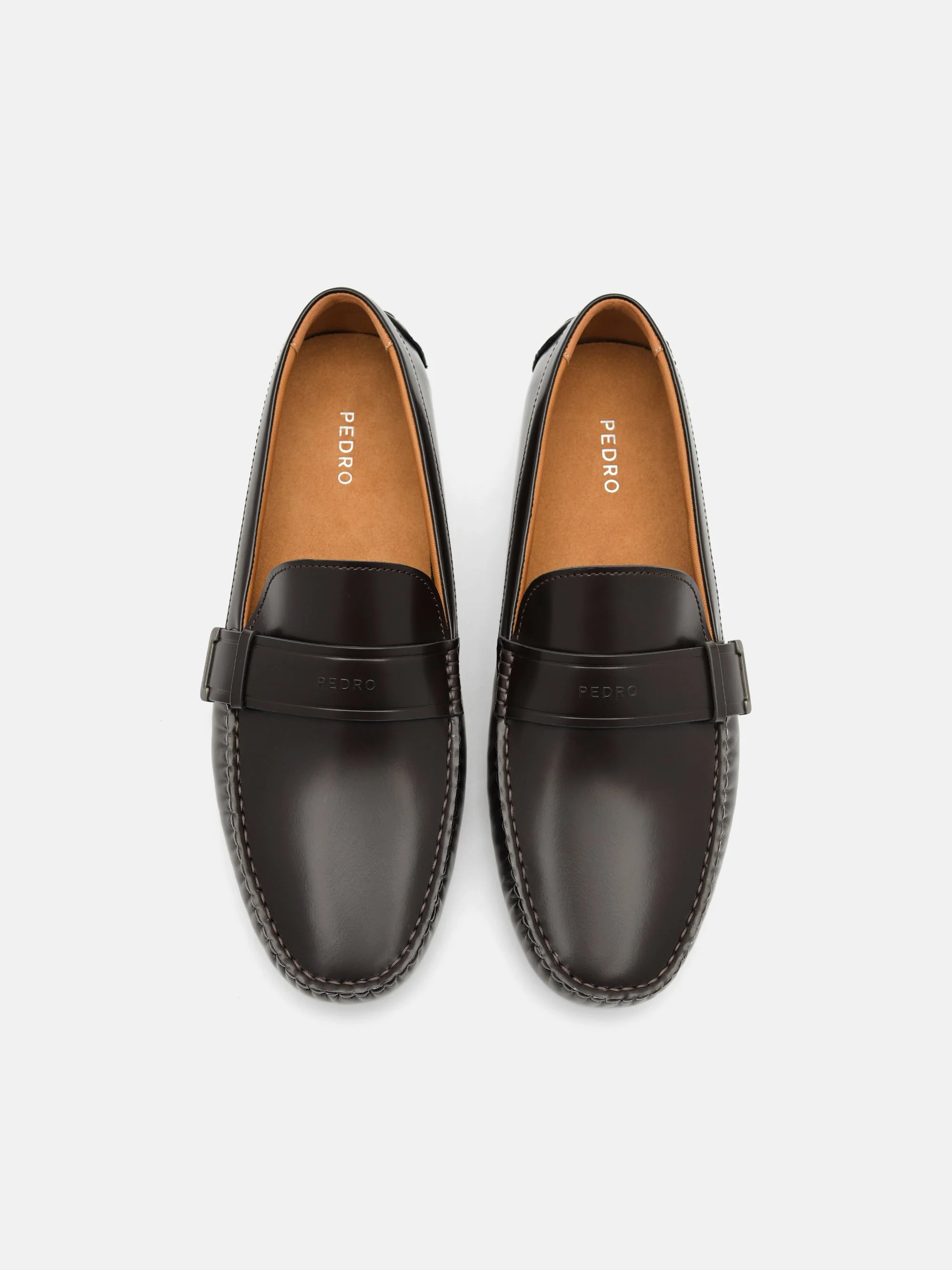 Leather Penny Driving Shoes - Image 4
