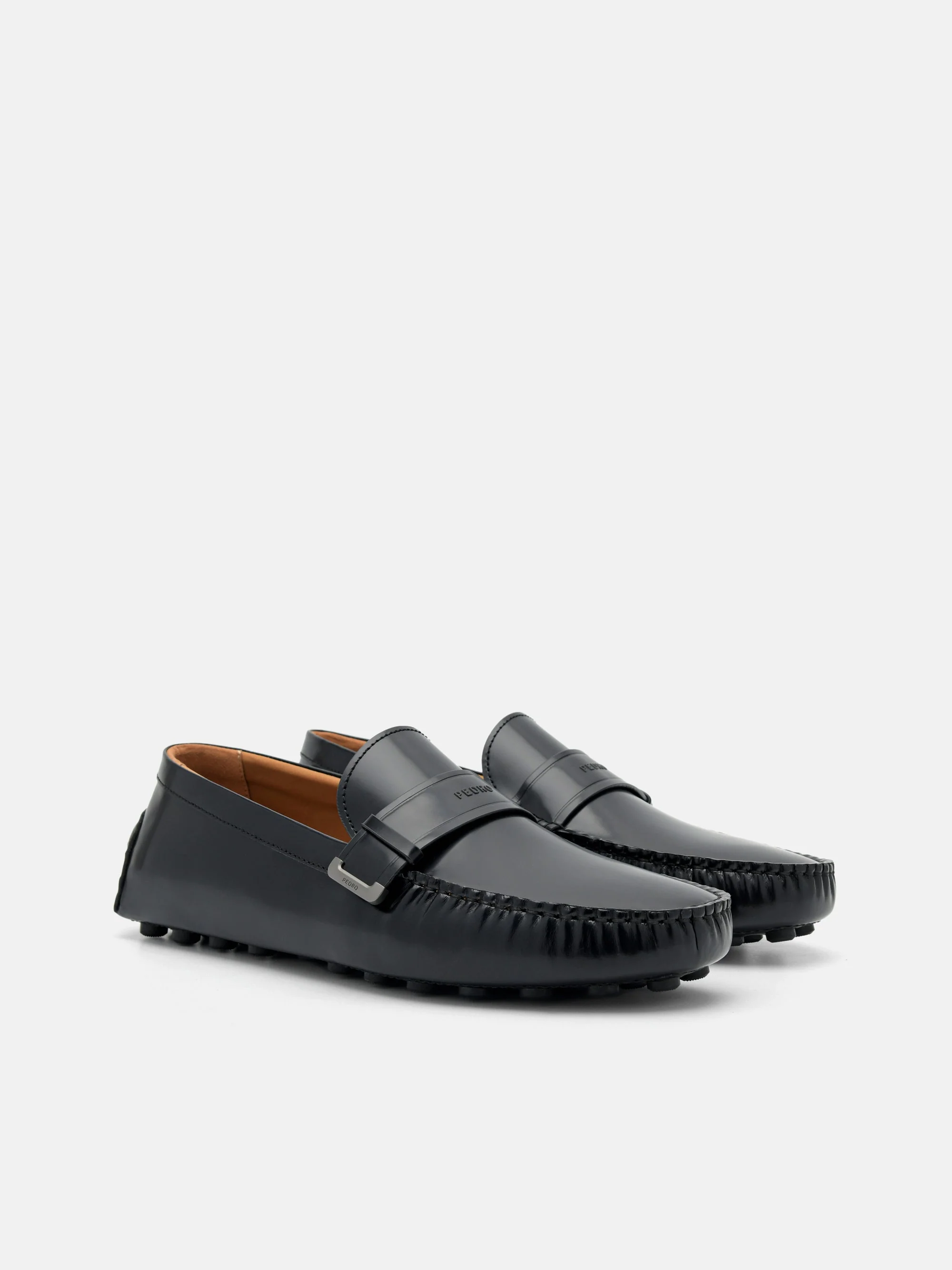 Leather Penny Driving Shoes - Image 8