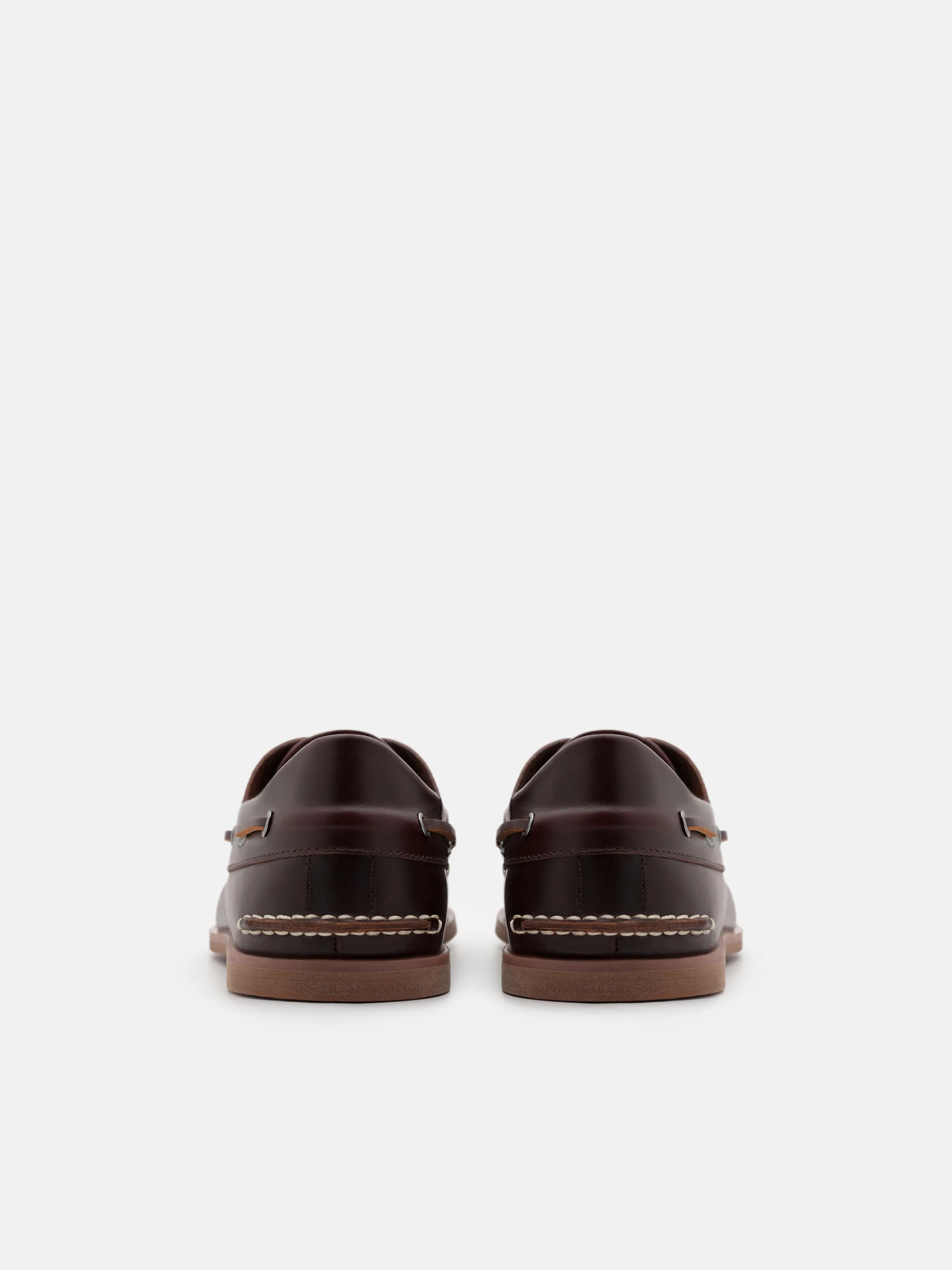 Marcos Leather Boat Shoes - Image 4