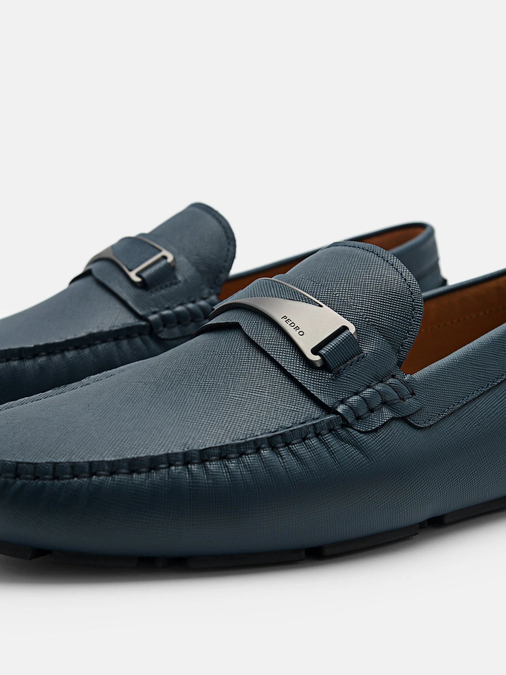 Edge Leather Driving Shoes - Image 10