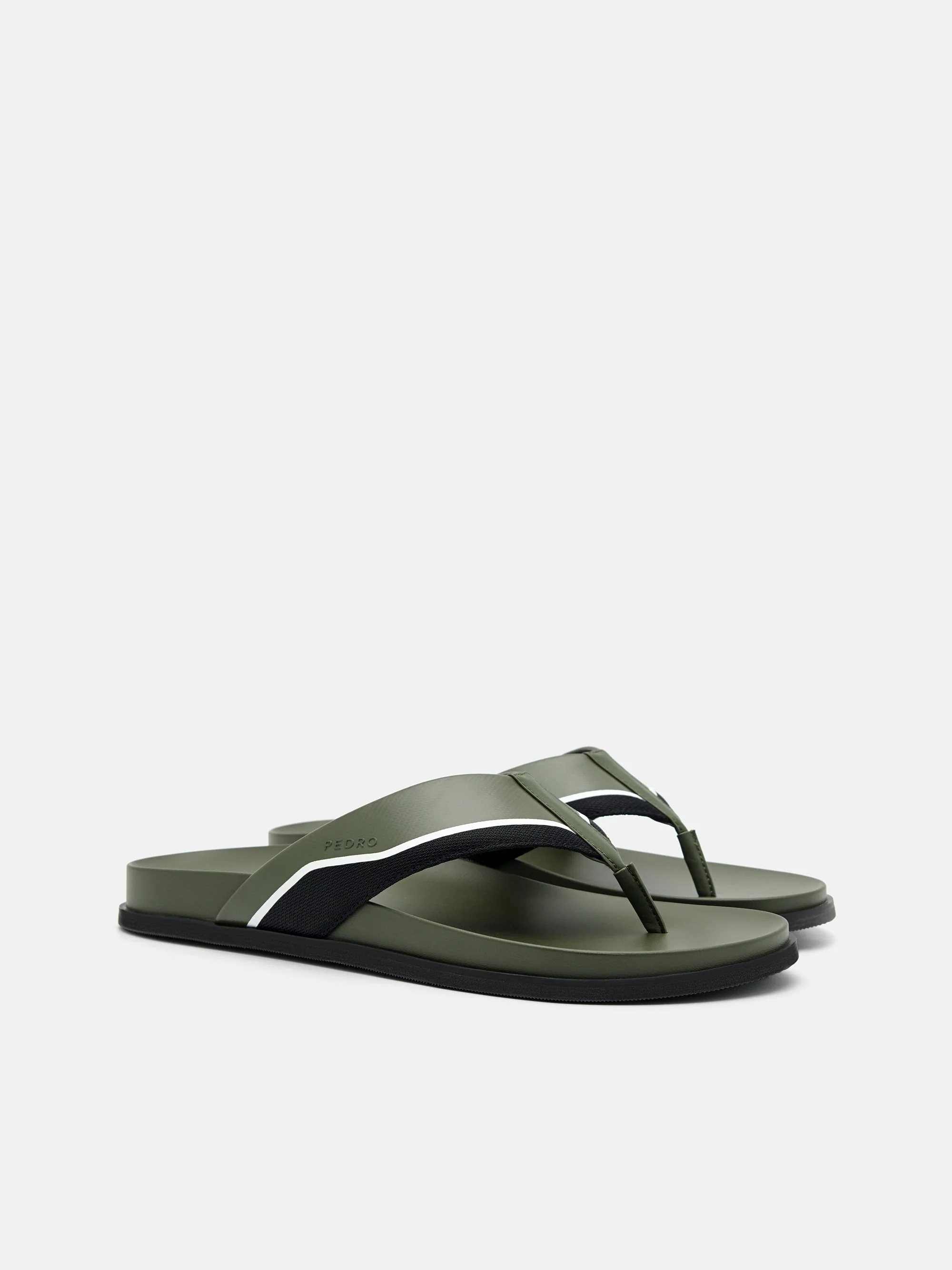 Mesh Thong Sandals - Image 2