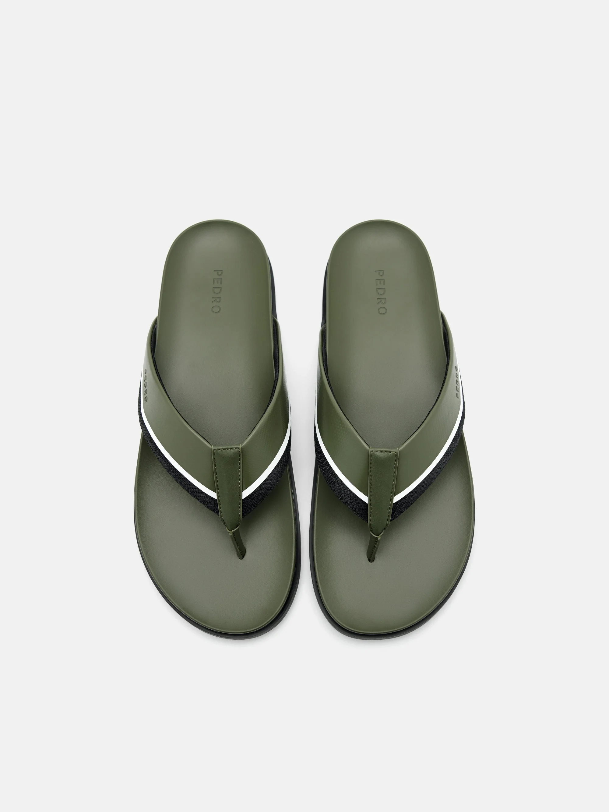 Mesh Thong Sandals - Image 4