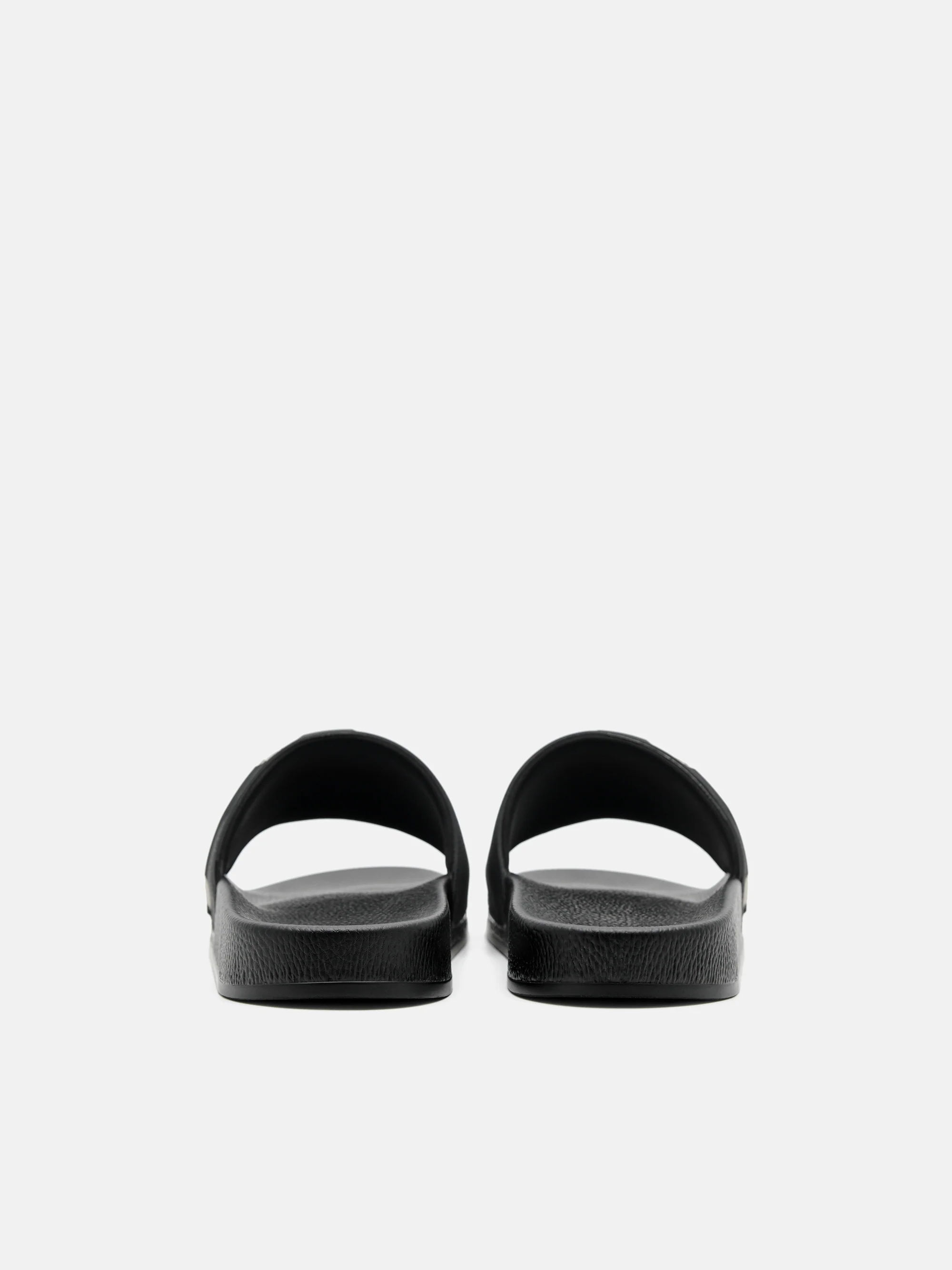 Embossed Rubber Sandals - Image 3