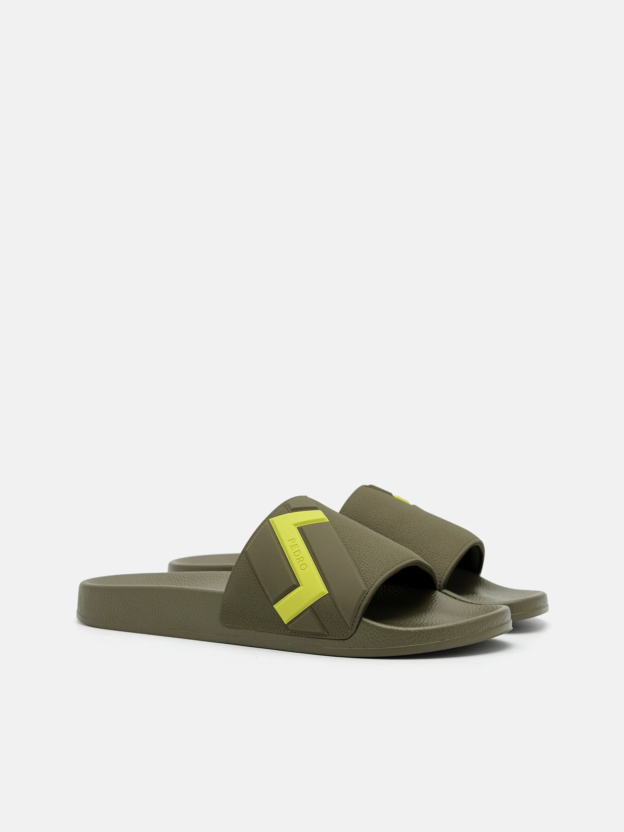 Embossed Rubber Sandals - Image 4