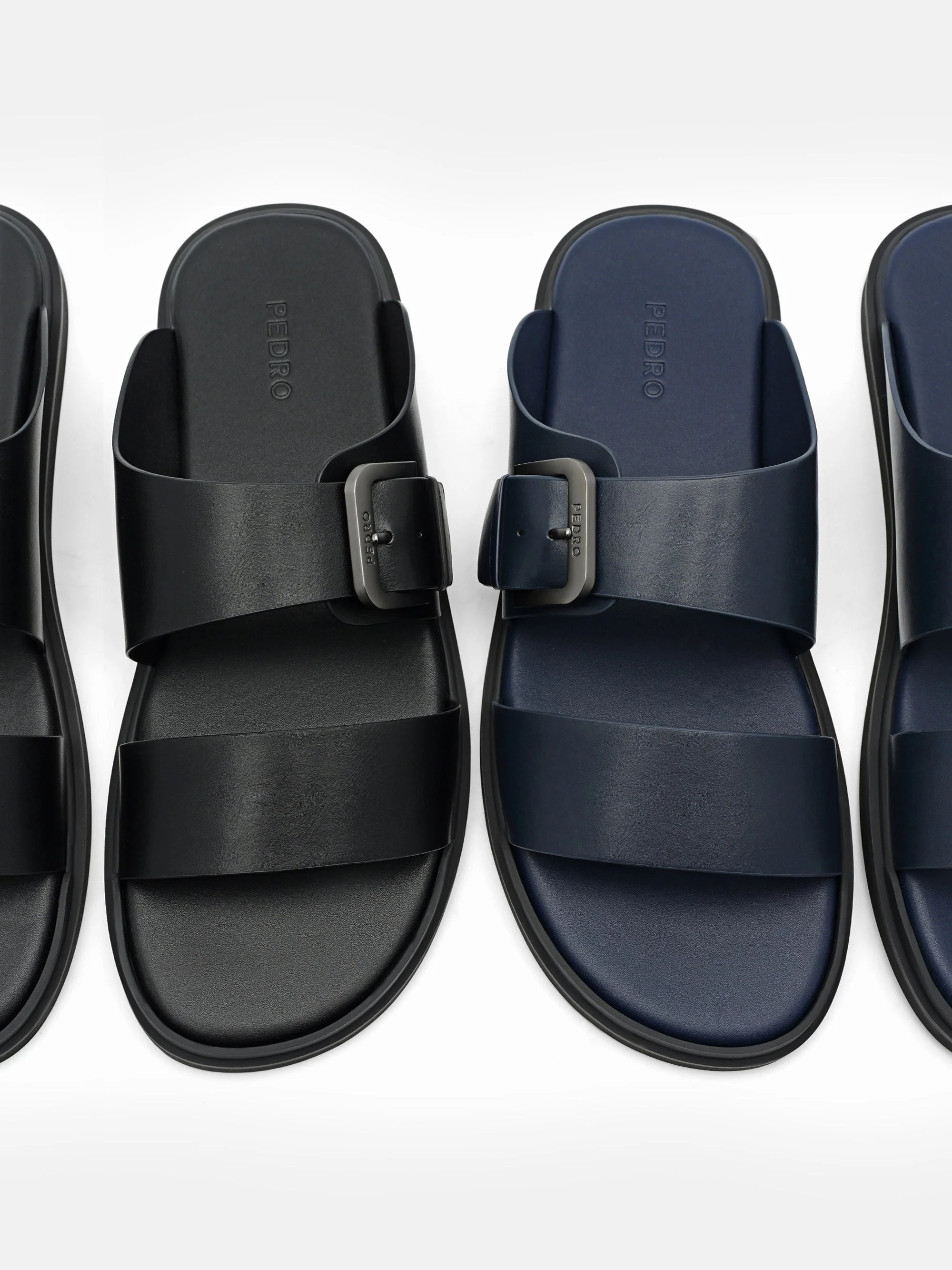 Buckle Slide Sandals - Image 6