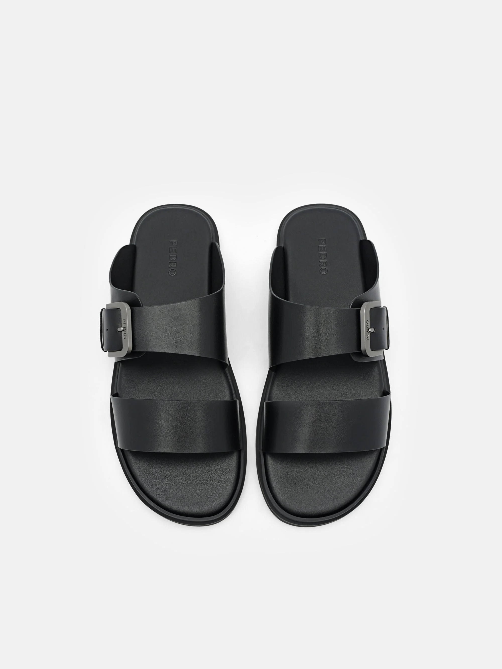Buckle Slide Sandals - Image 9