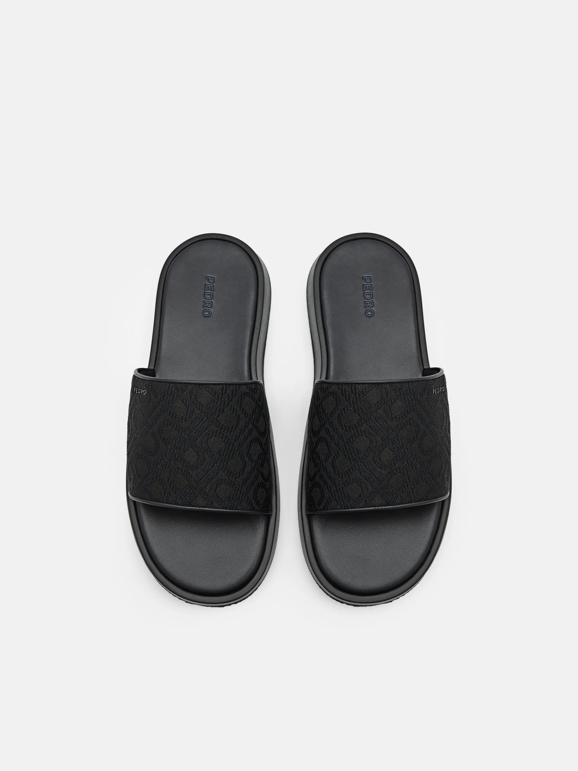 PEDRO Icon Fabric Slide Sandals - Image 5