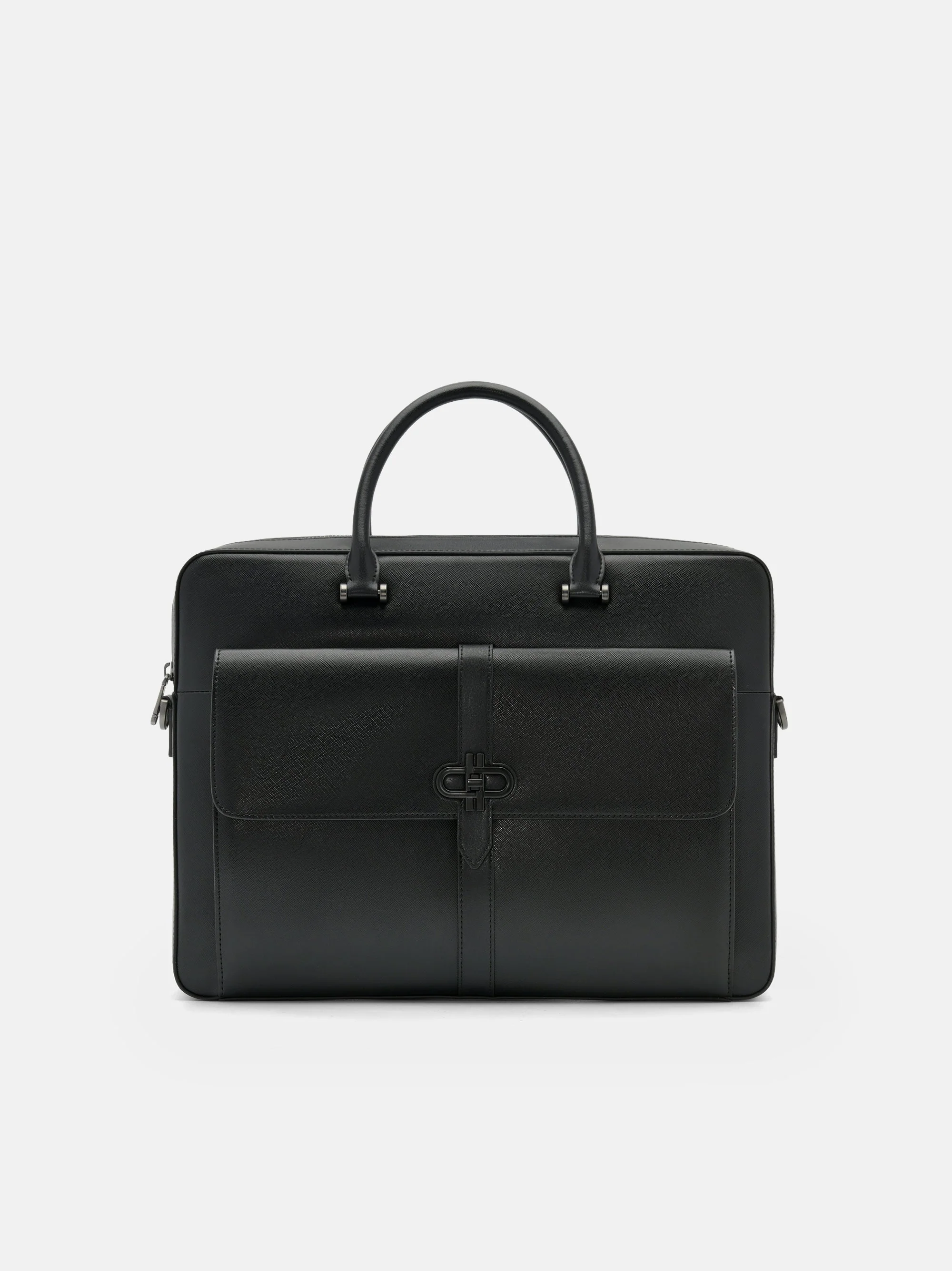 Saffiano Leather Briefcase - Image 7