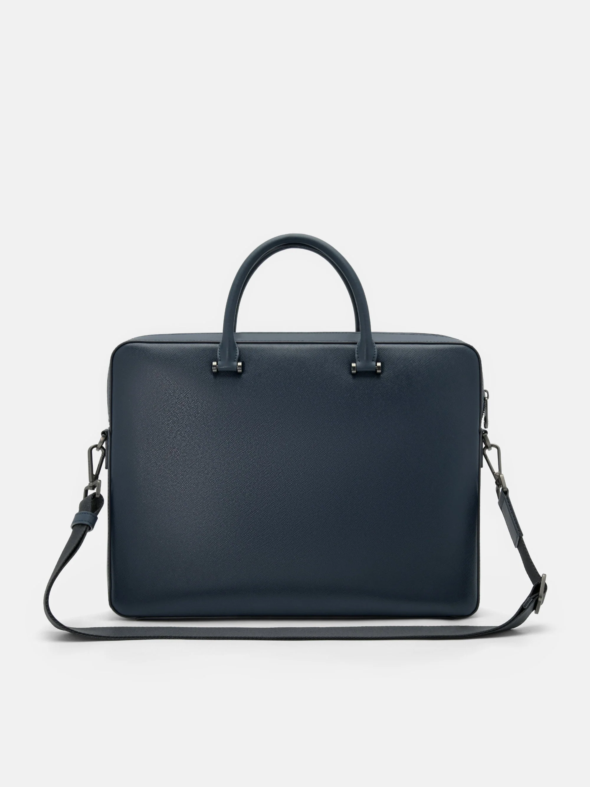 Saffiano Leather Briefcase - Image 3