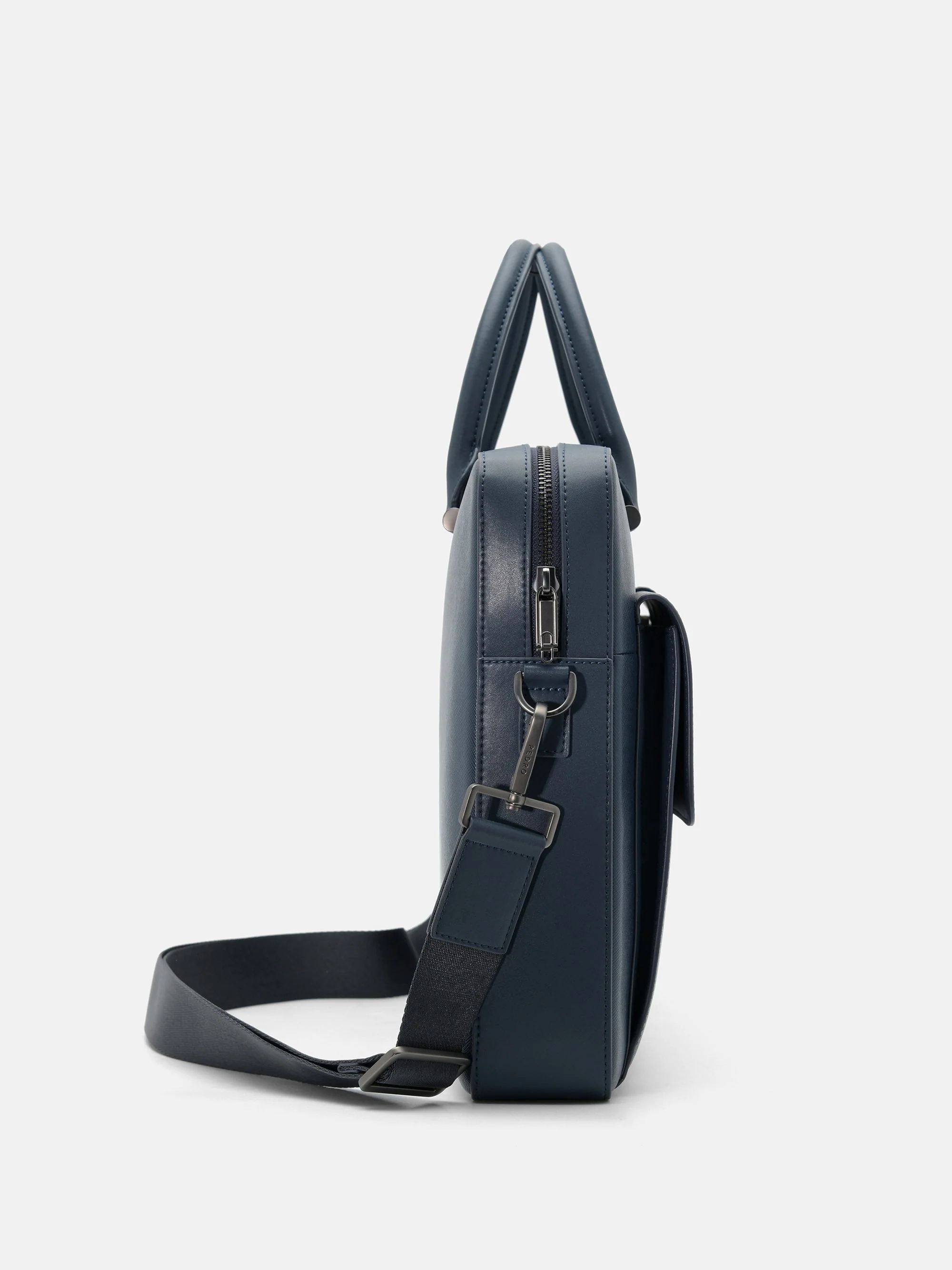 Saffiano Leather Briefcase - Image 5