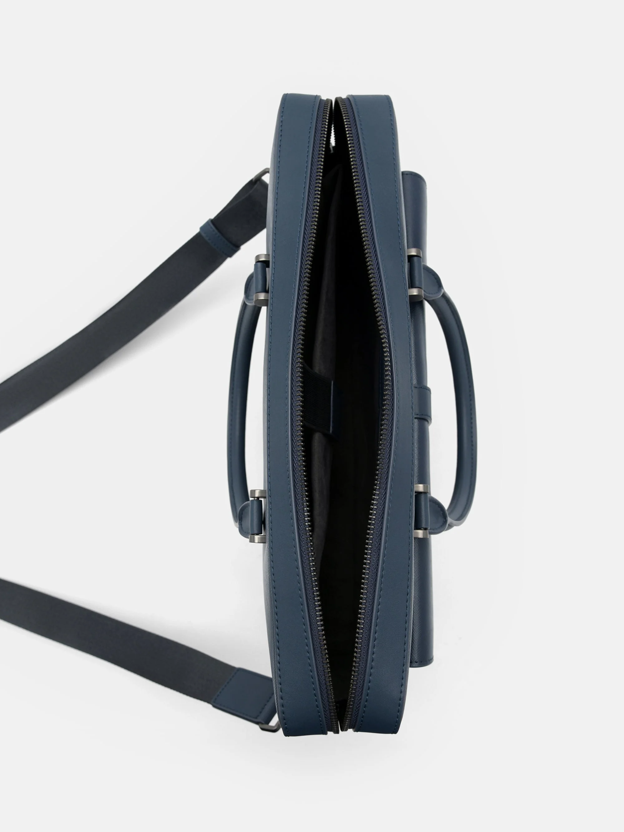 Saffiano Leather Briefcase - Image 6