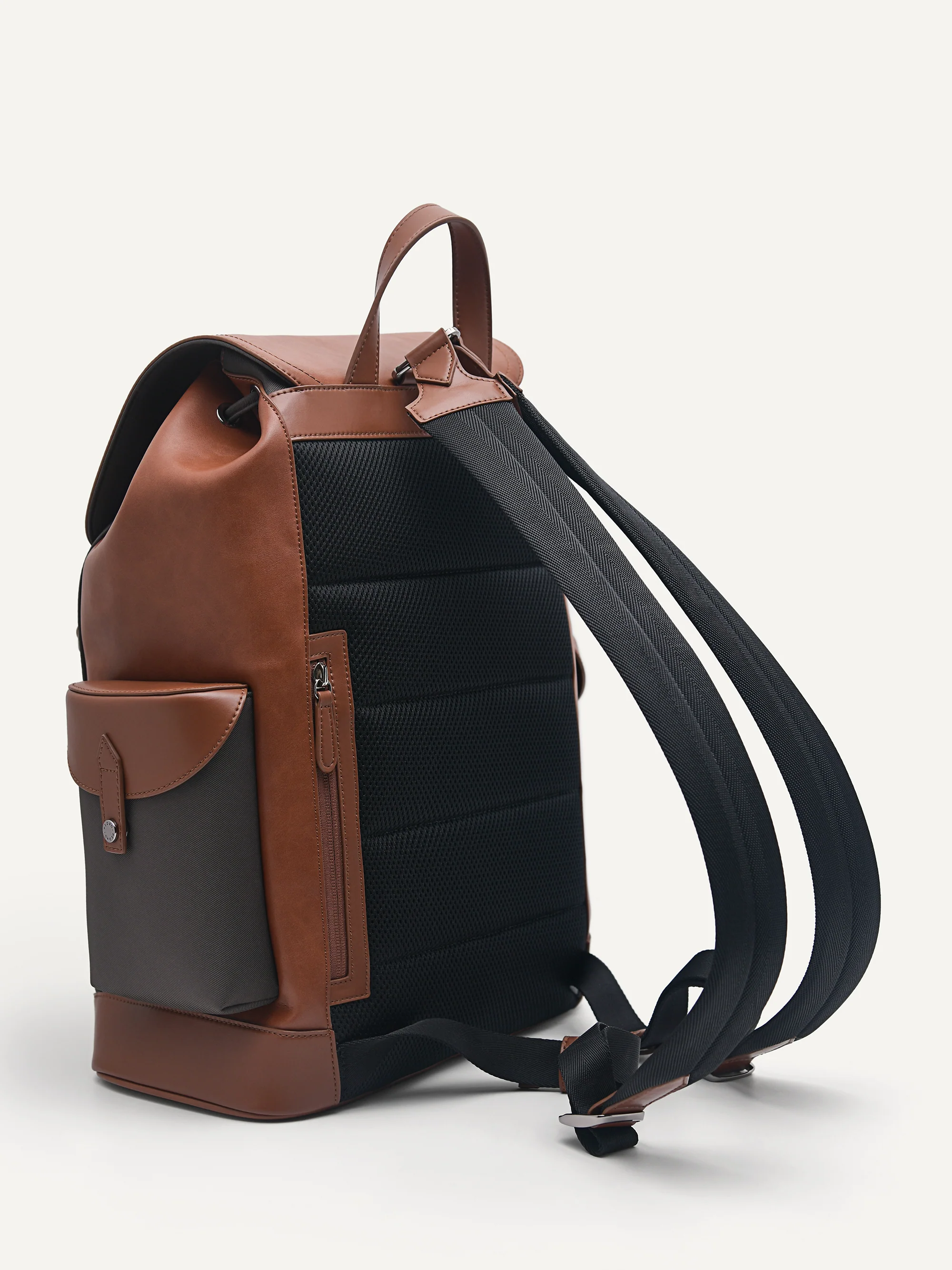 Compartment Backpack with Synthetic Leather Lining - Image 4