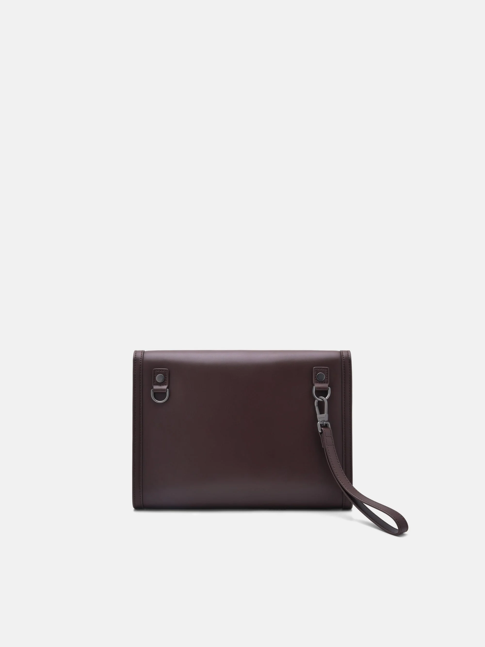 Leather Clutch Bag - Image 9