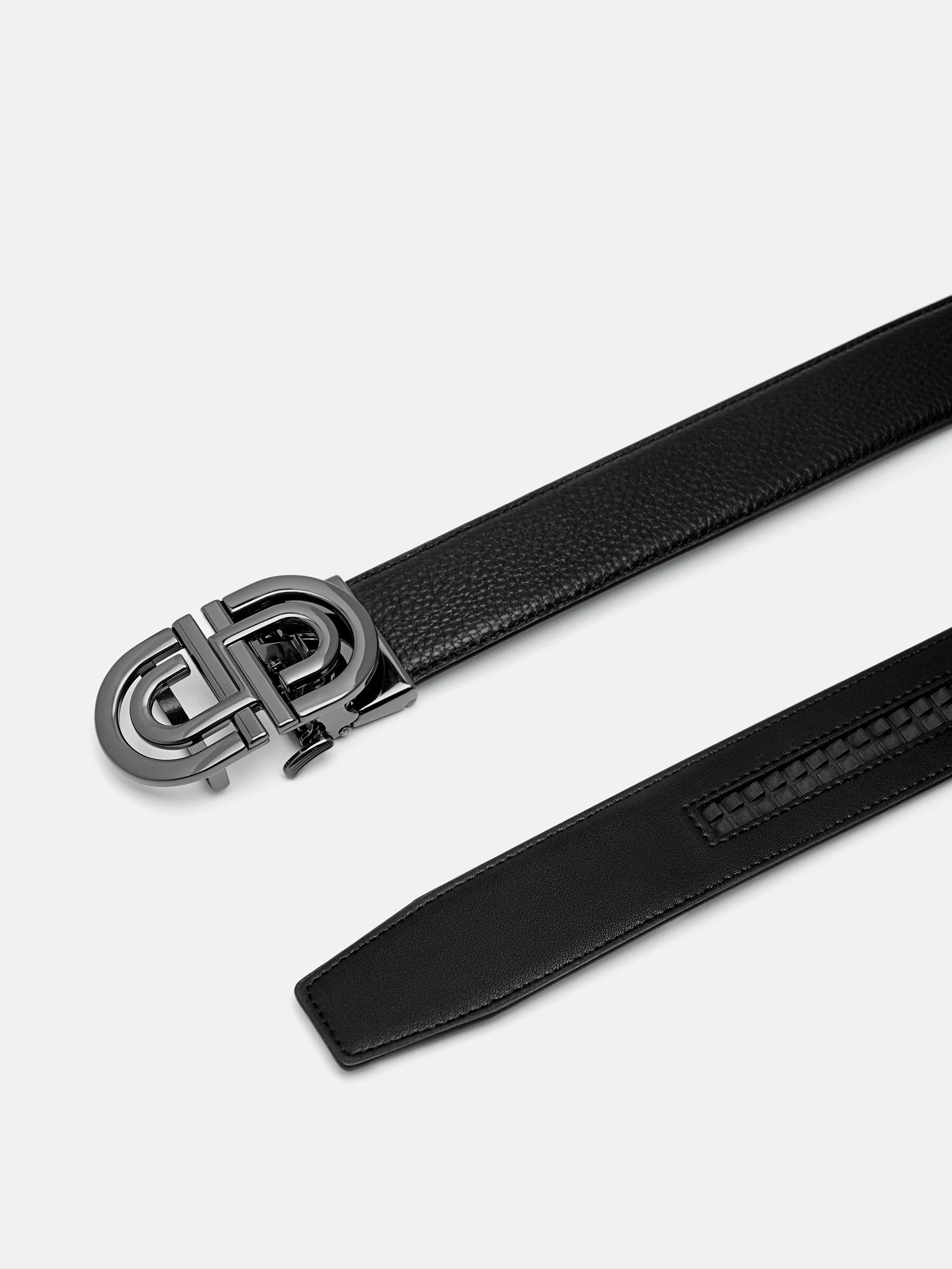 PEDRO Icon Tumbled Leather Automatic Belt - Image 4