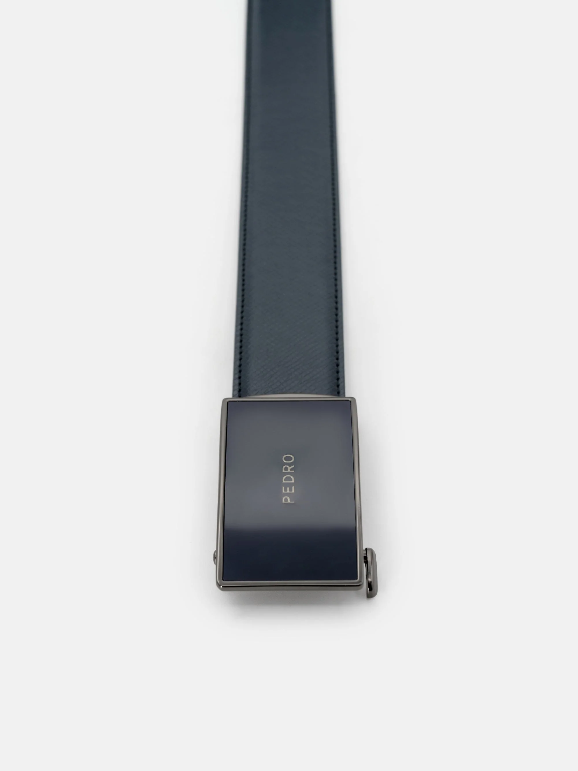 Embossed Leather Automatic Belt - Image 3