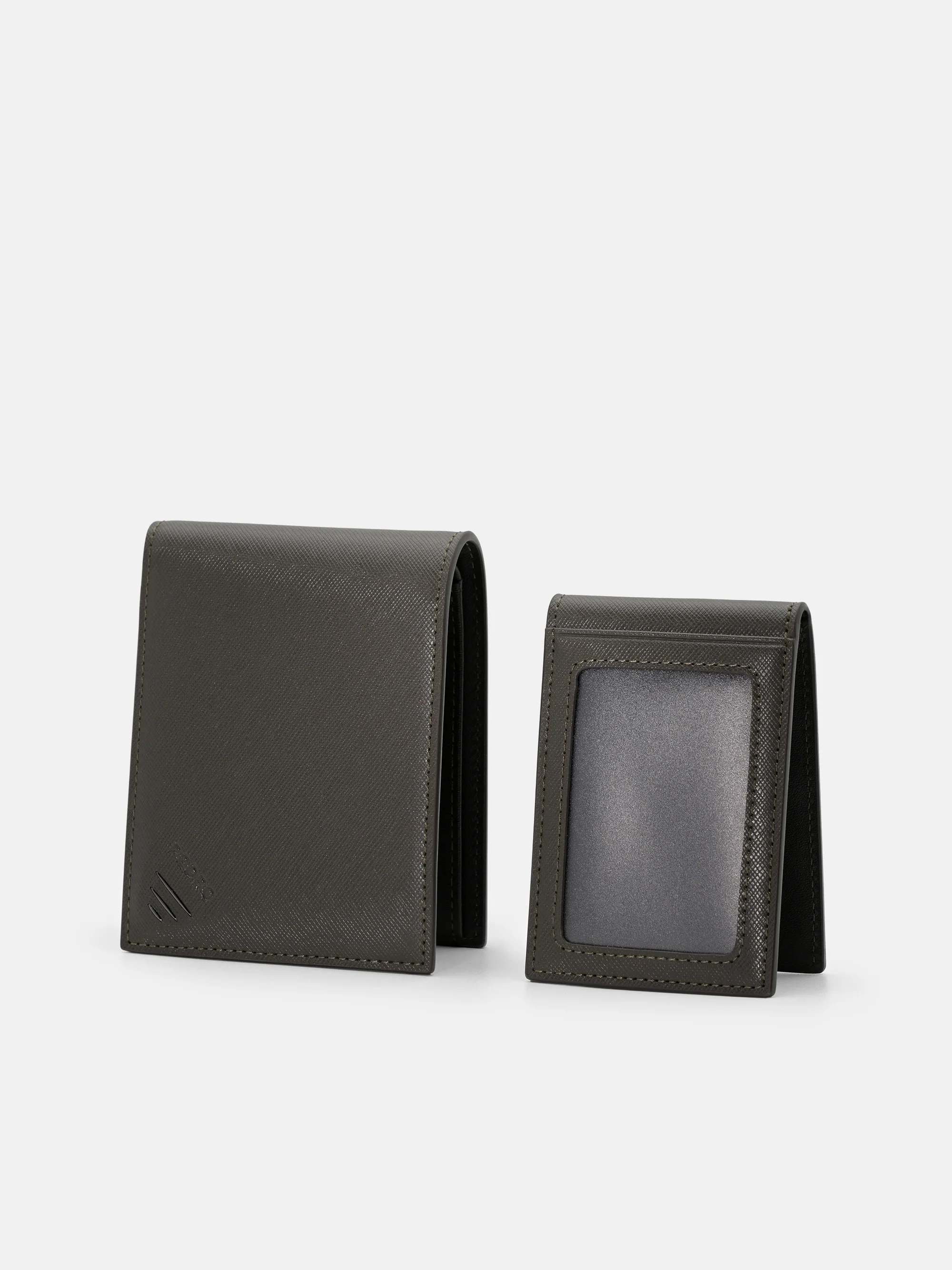 Leather Bi-Fold Wallet with Insert - Image 4