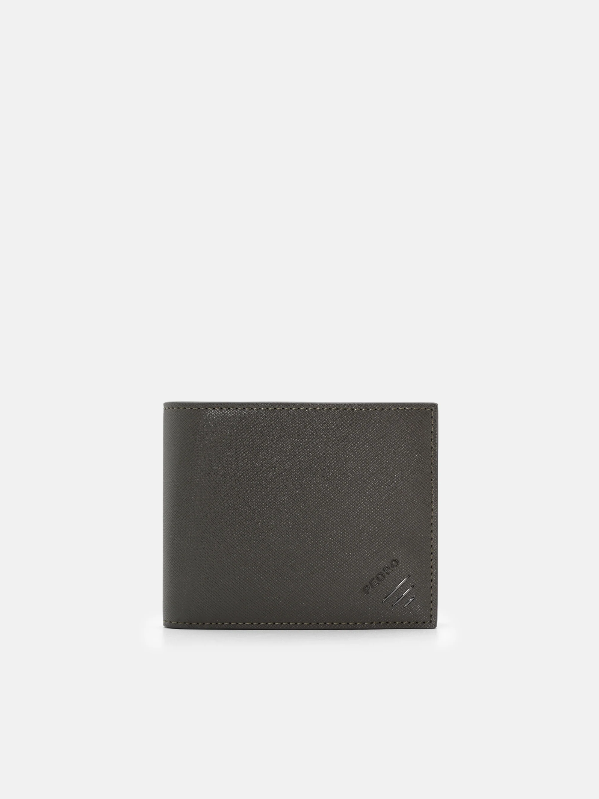 Leather Bi-Fold Flip Wallet