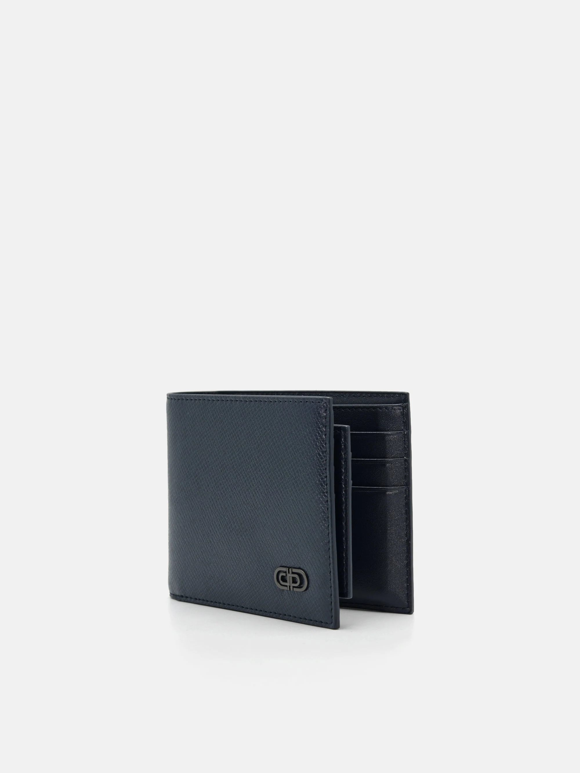 Saffiano Leather Bi-Fold Wallet with Insert - Image 2