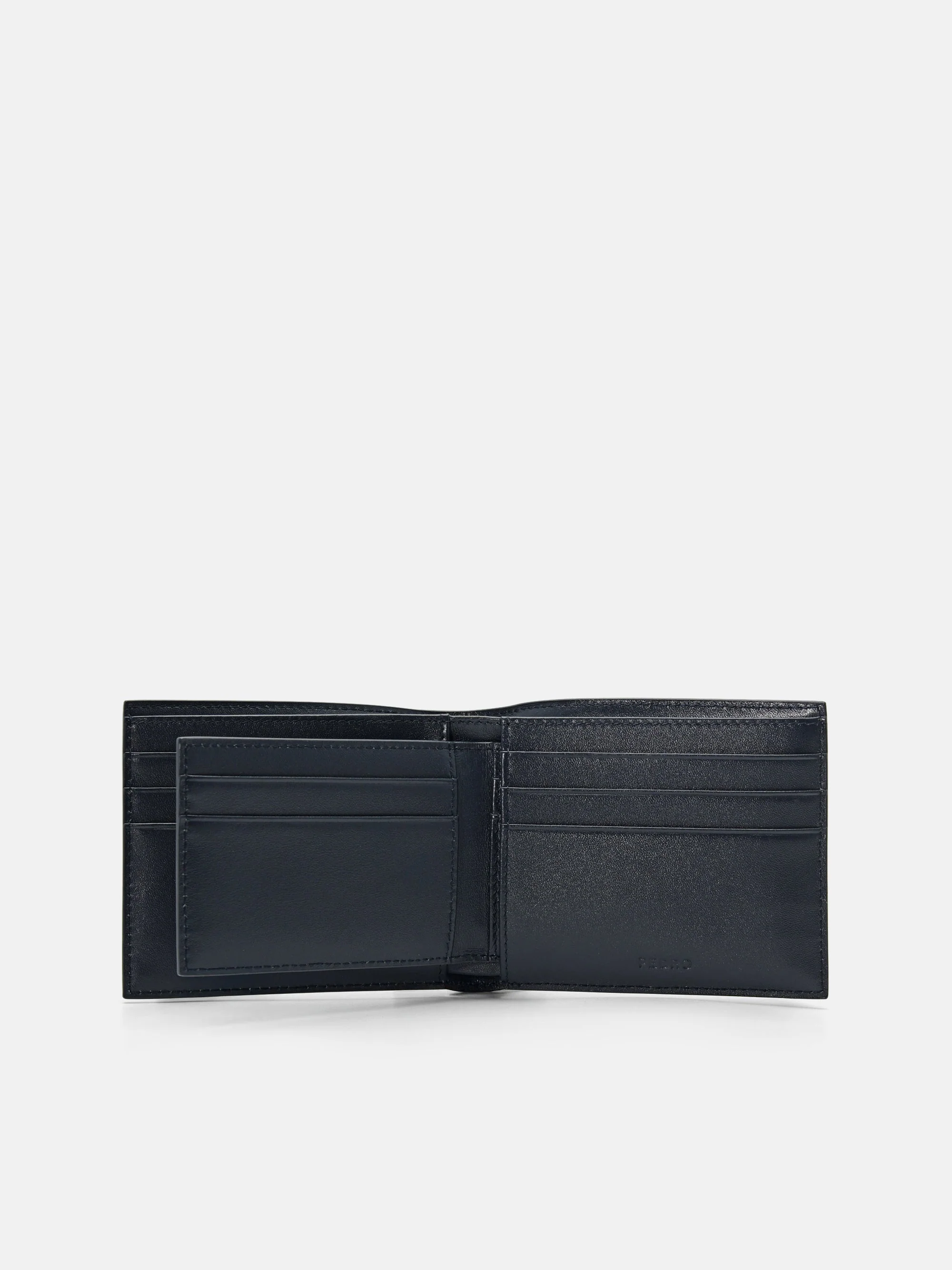 Saffiano Leather Bi-Fold Wallet with Insert - Image 4