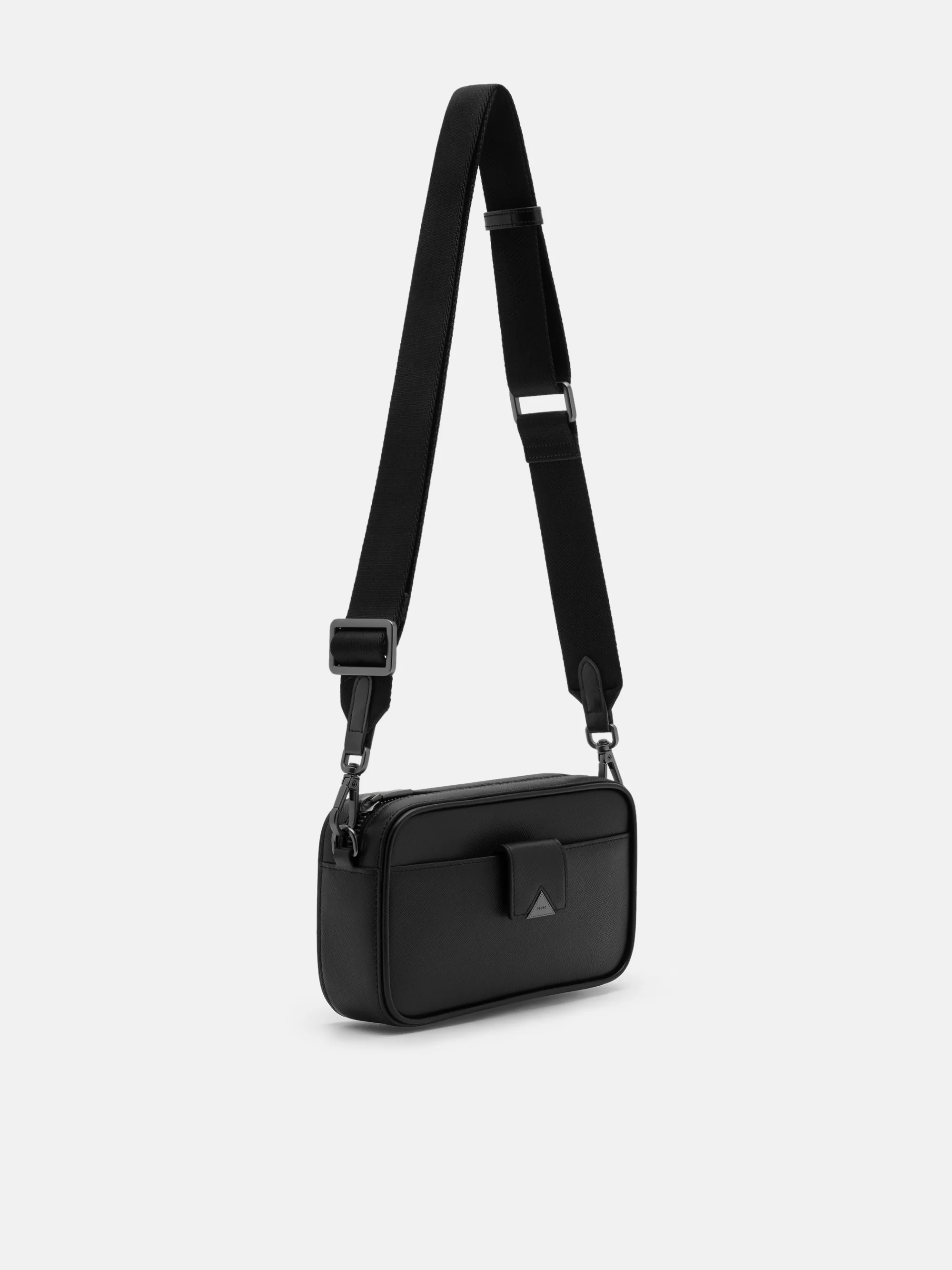 Mini Embossed Leather Pouch - Image 6