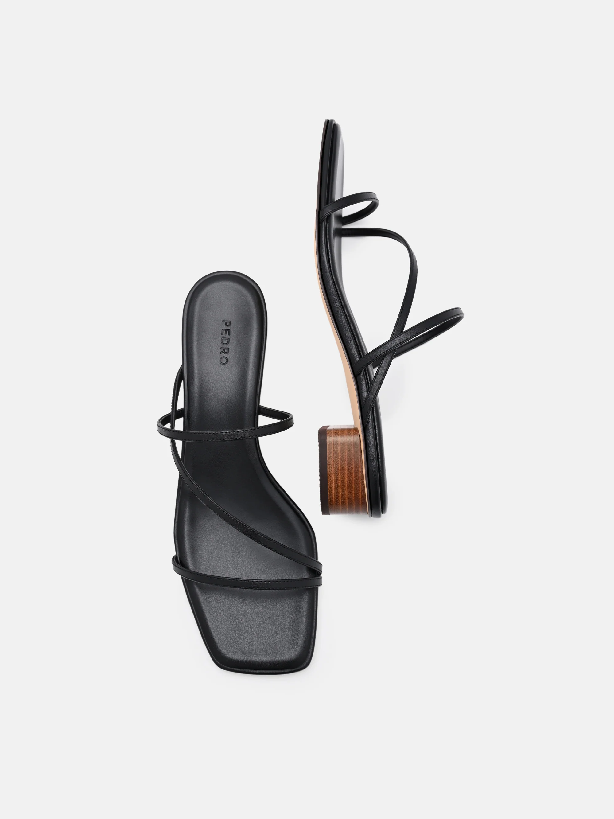 Erna Leather Heel Sandals - Image 17