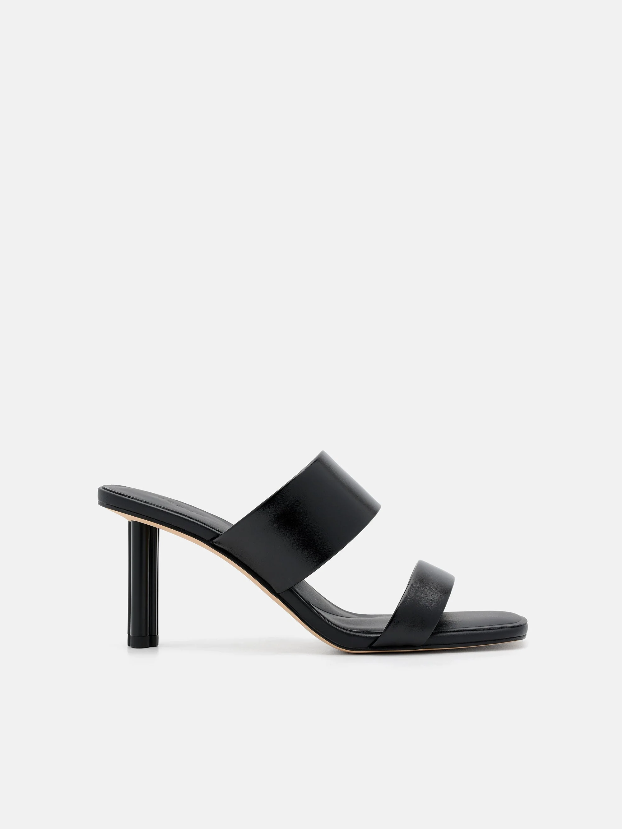 Leather Heel Sandals