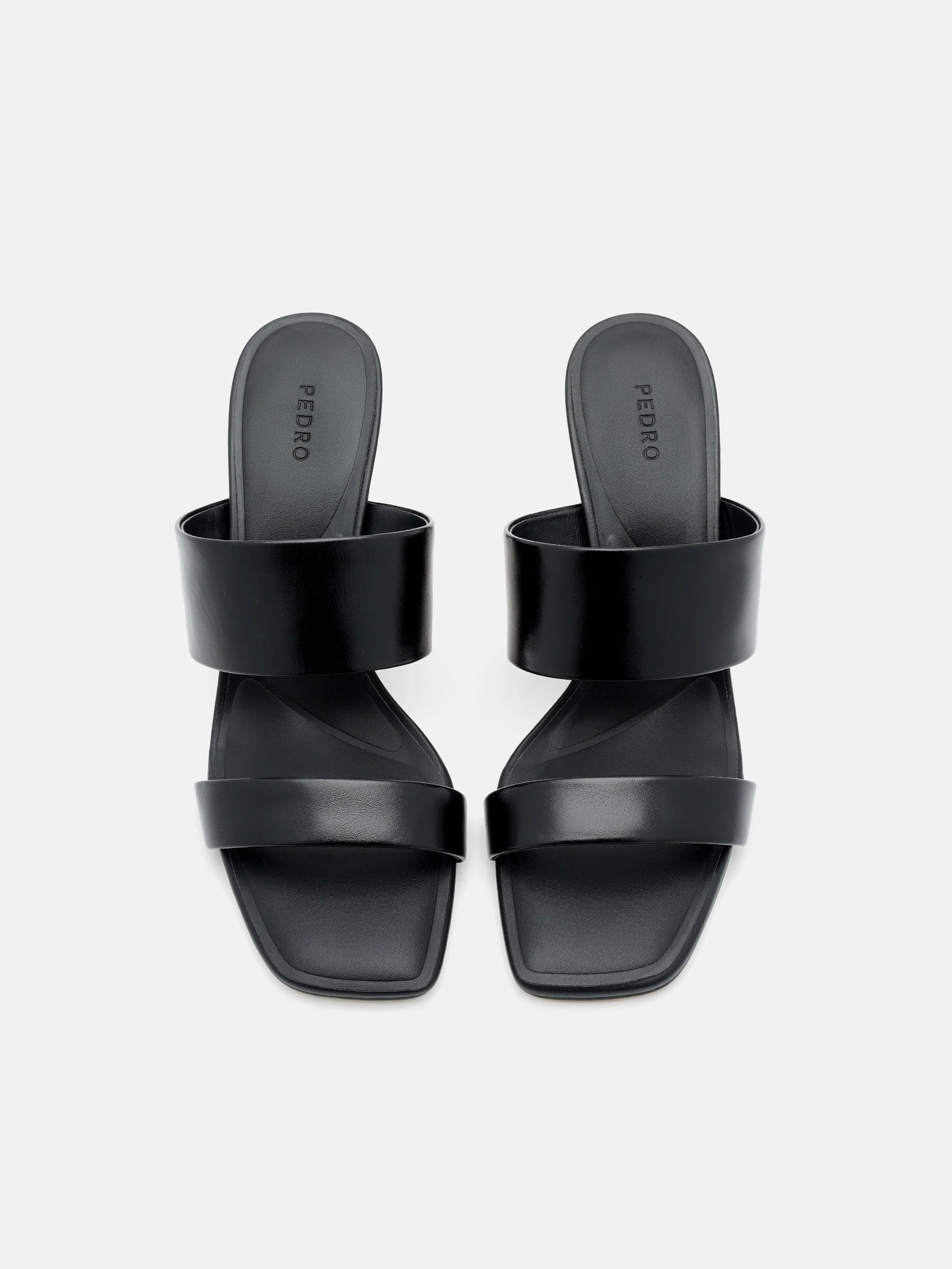 Leather Heel Sandals - Image 3