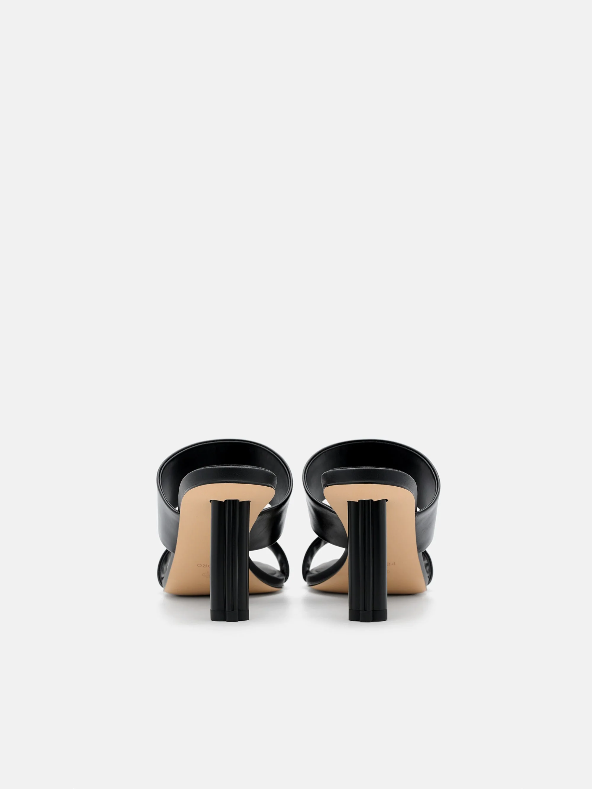 Leather Heel Sandals - Image 4